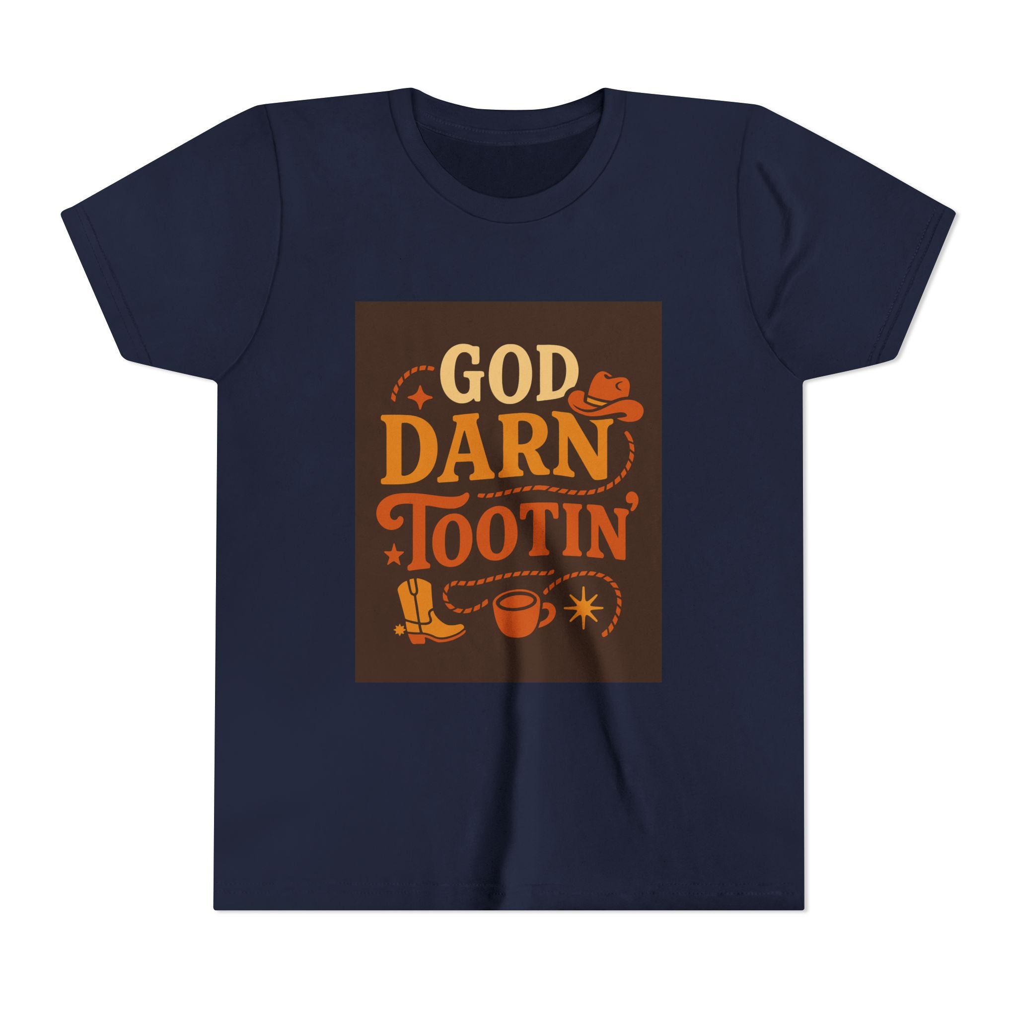 God Darn Tootin Youth Short Sleeve Tee