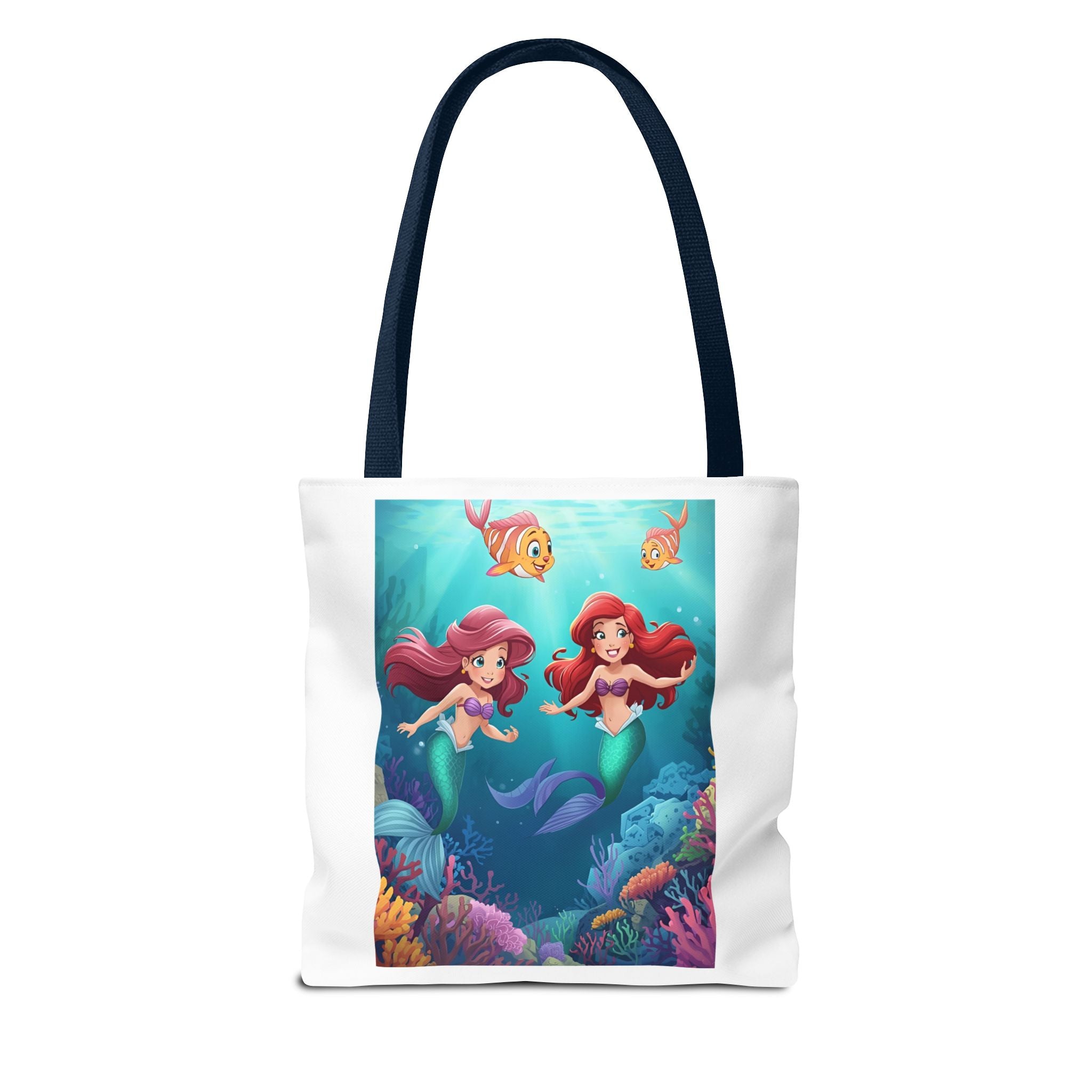 Whimsical Mermaid Tote Bag, Ocean Adventure, Beach Day Essential, Gift for Sea Lovers, Cute Shopping Bag, Summer Vibes