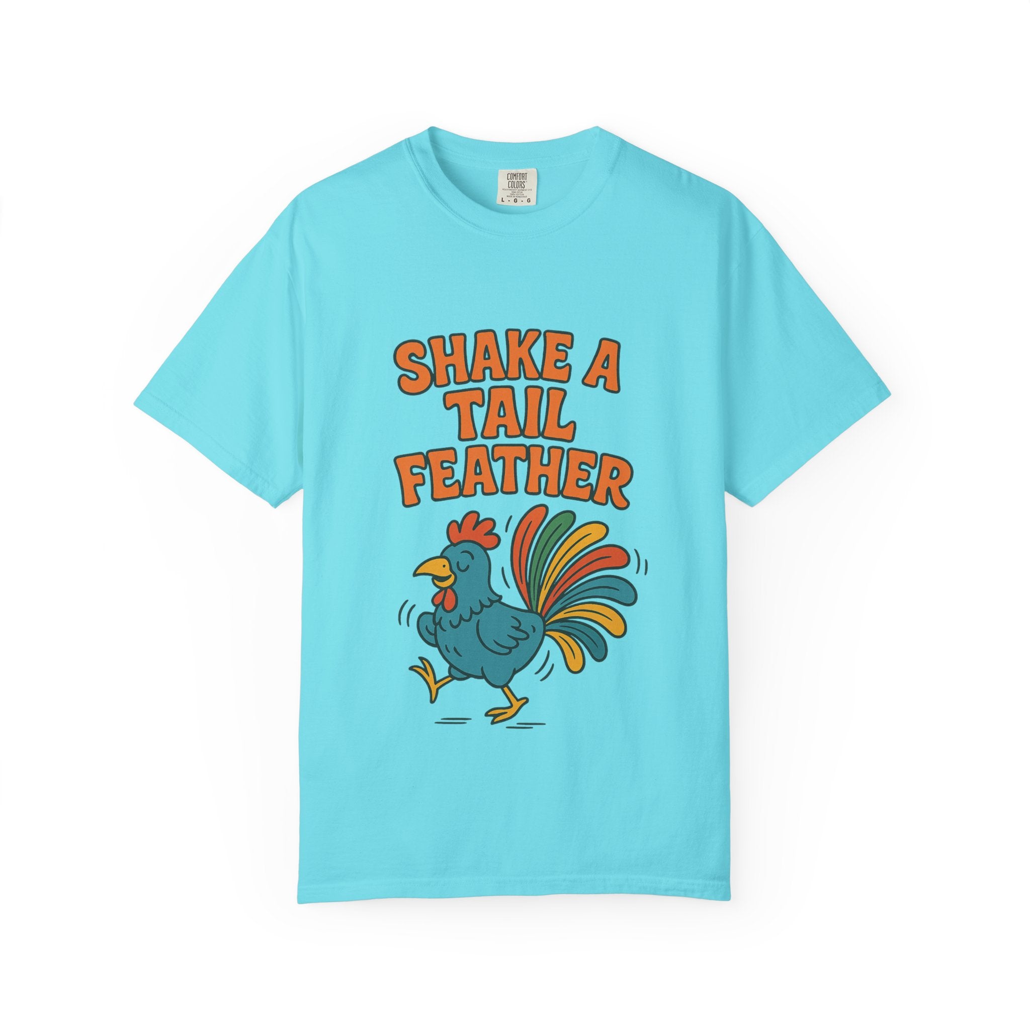 Playful Chicken Graphic Tee, Unisex T-shirt for Fun Parties, Gift for Poultry Lovers, Casual Wear, Summer Vibes