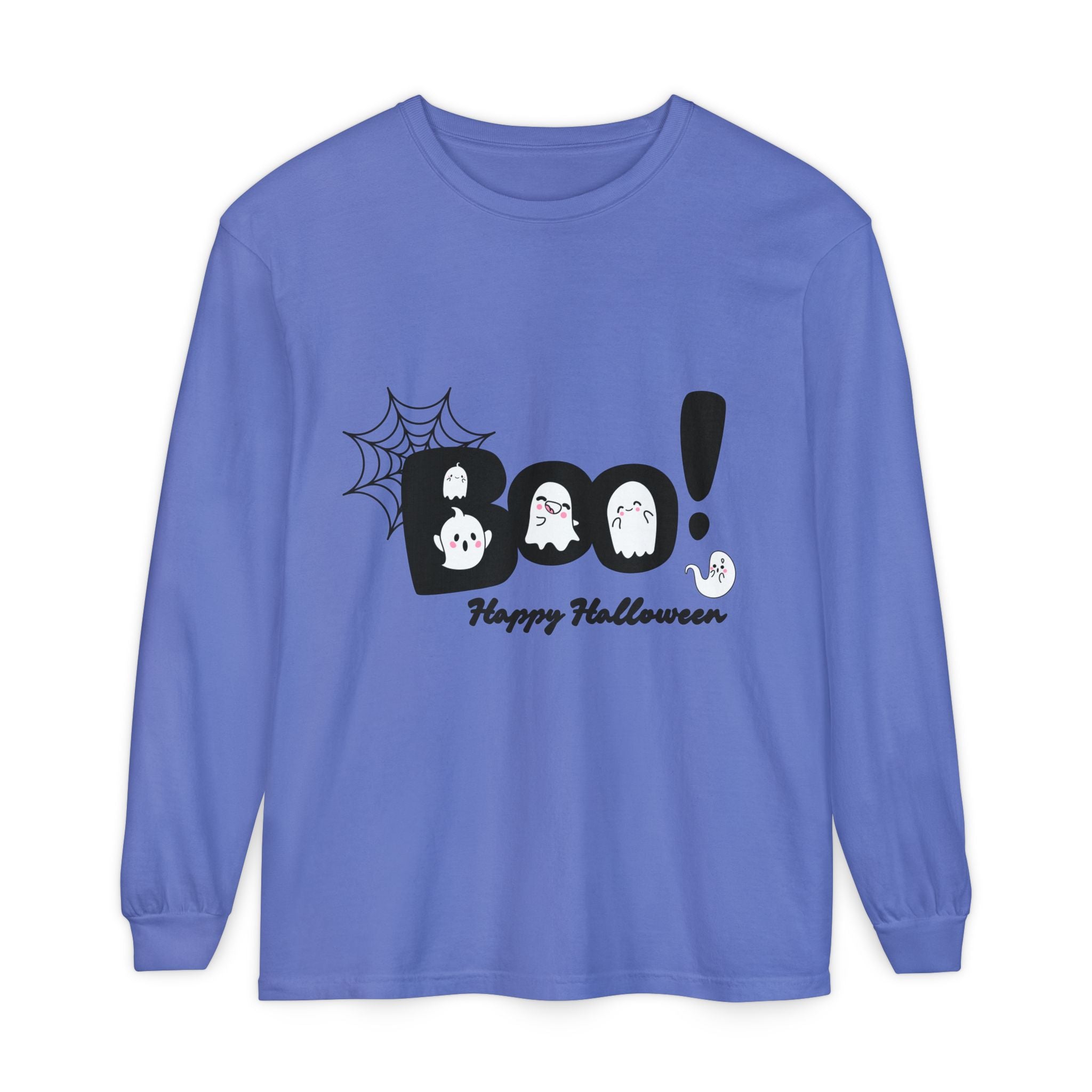 Halloween Boo Long Sleeve T-Shirt, Unisex Spooky Tee, Perfect for Fall Celebrations, Ghost Graphic Shirt, October Style Apparel, Casual [...]