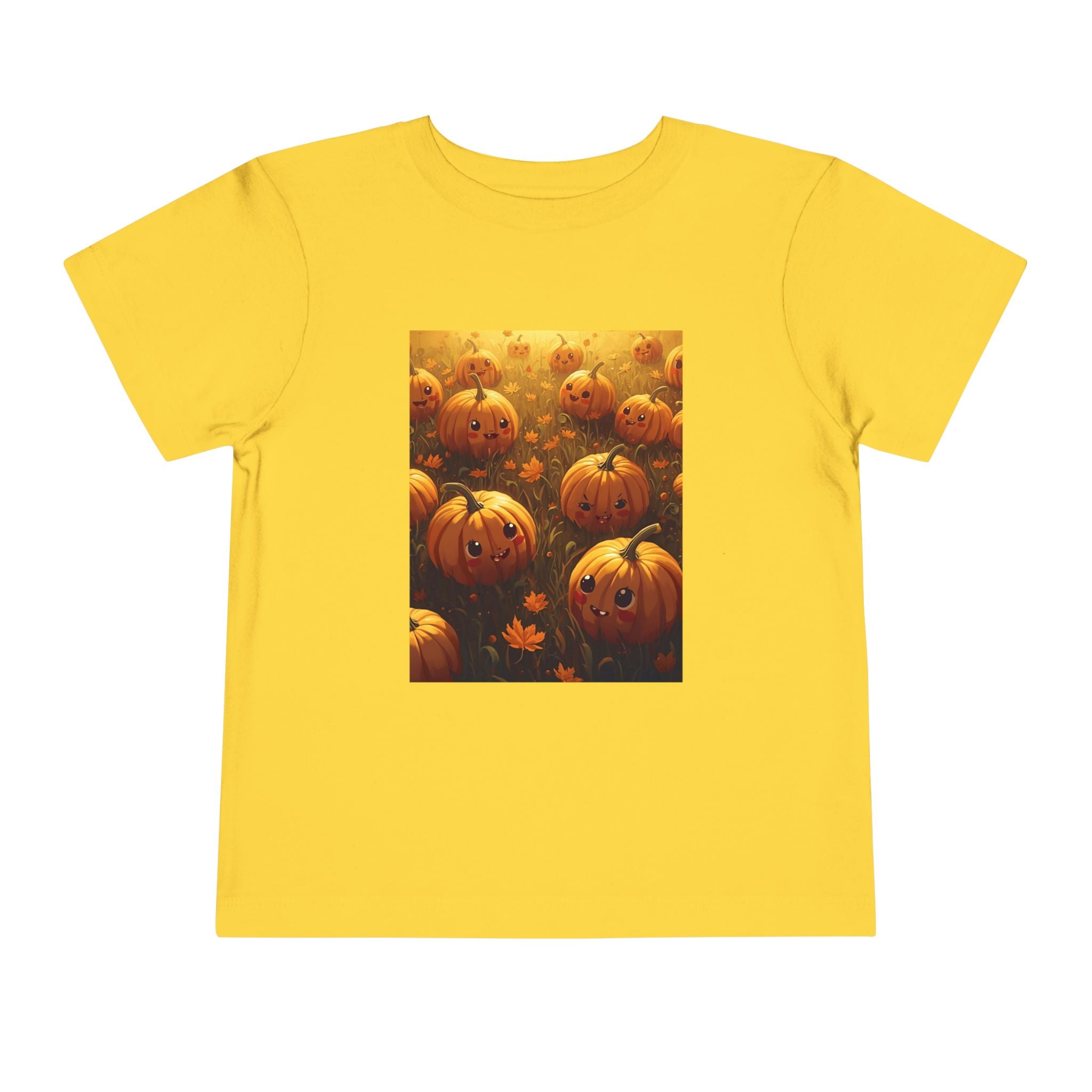Pumpkin Halloween Toddler Tee - Cute Halloween Shirt, Fall Outfit, Pumpkin Lovers Gift, Kids Halloween Apparel, Toddler Party Tee