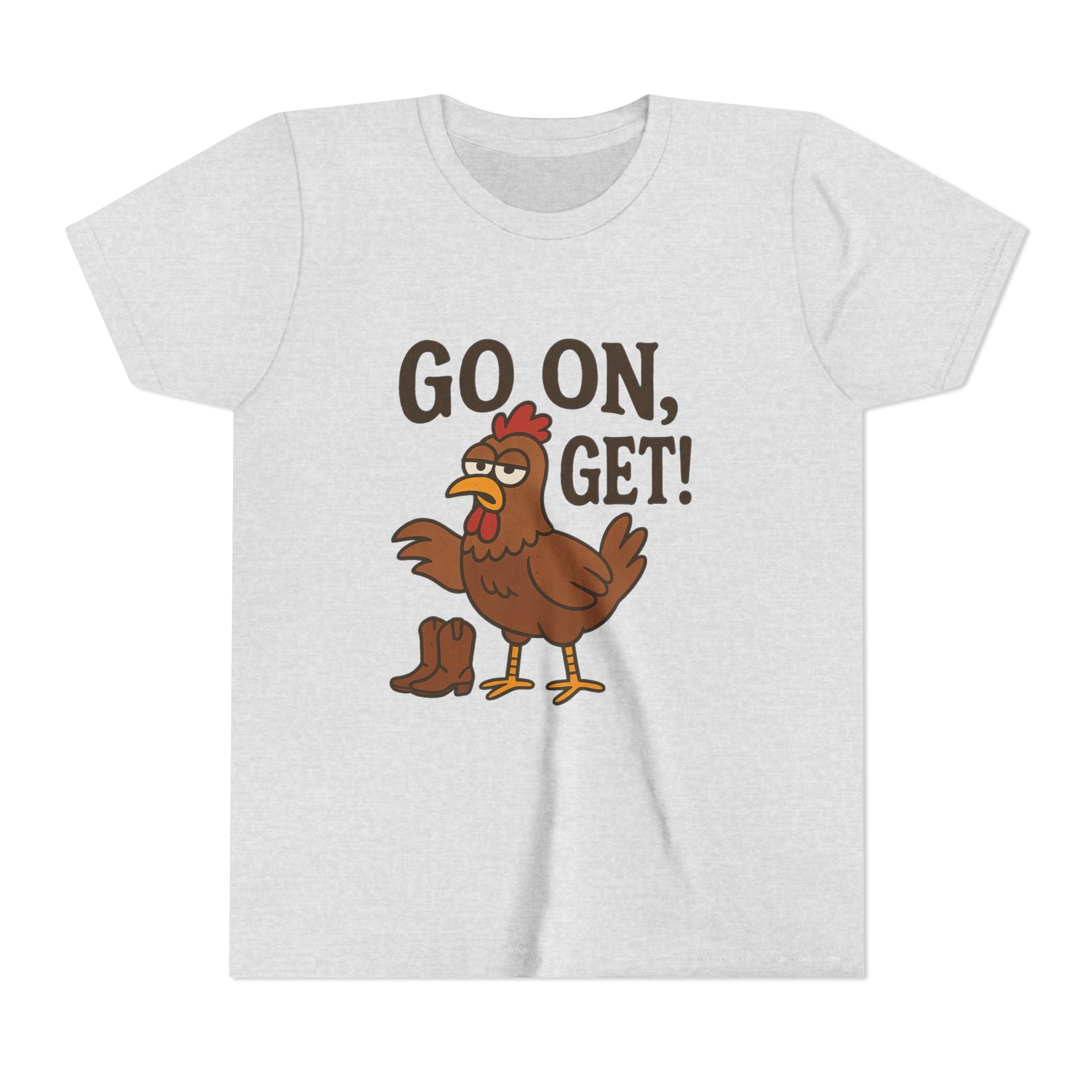 Go On Get Funny Youth Short Sleeve Tee