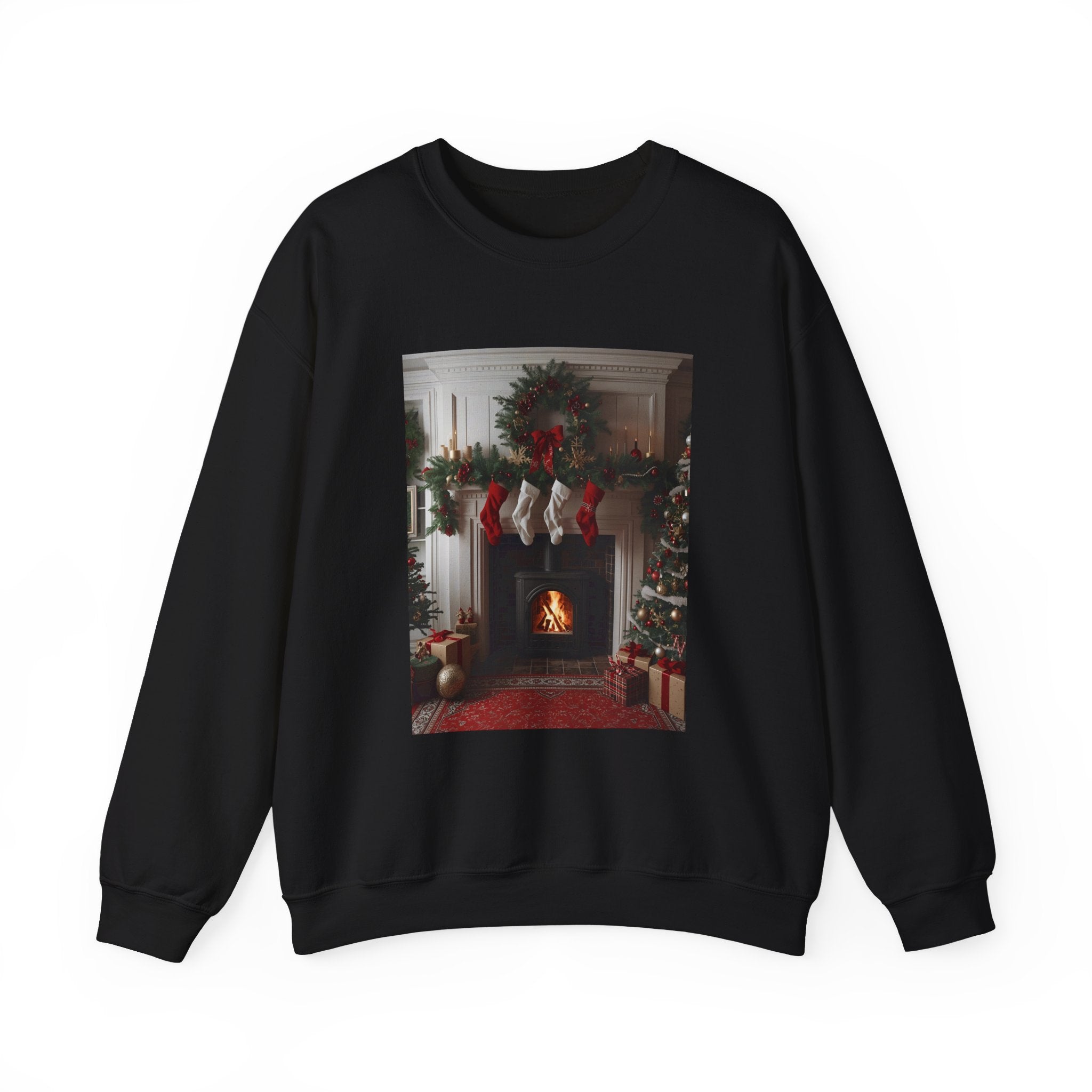 Cozy Christmas Sweatshirt, Holiday Comfort Wear, Unisex Pullover, Winter Fashion, Merry & Bright Gift, Festive Sweater