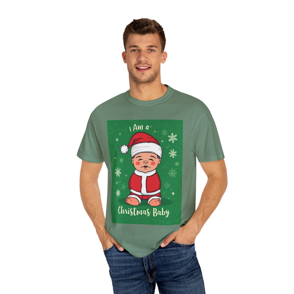 Christmas Baby T-Shirt, Cute Holiday Tee, Unisex Christmas Apparel, Baby's First Christmas, Family Matching Shirt