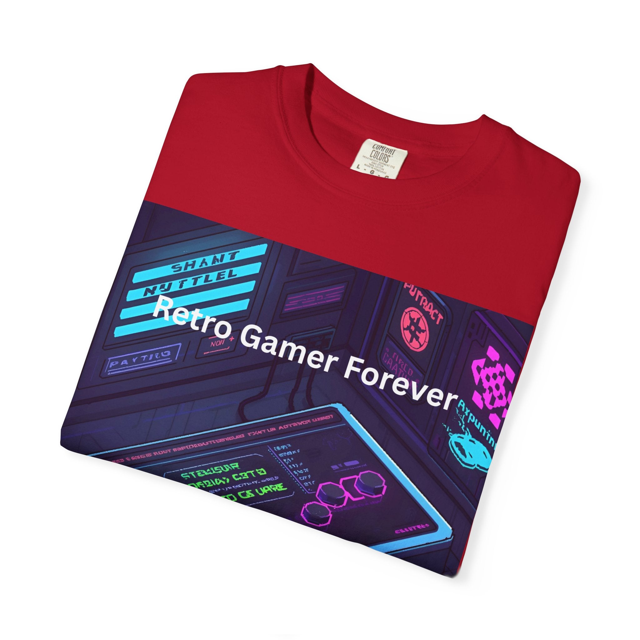 Retro Gamer T-Shirt, Unisex Gamer Graphic Tee, Vintage Game Night Shirt, Retro Gaming Apparel, Cool Gamer Gift