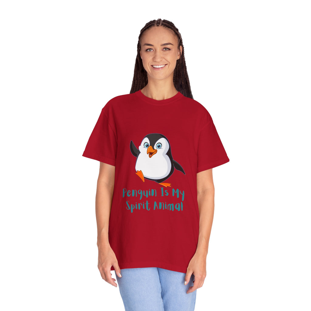 Penguin Spirit Animal T-Shirt - Fun Graphic Tee, Animal Lover Gift, Casual Wear, Unisex Fashion, Cute Birthday Top
