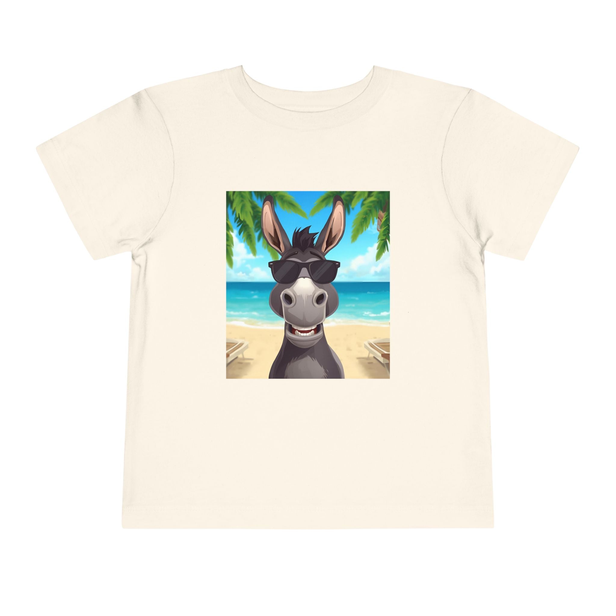 Donkey Beach Vibe Toddler Short Sleeve Tee