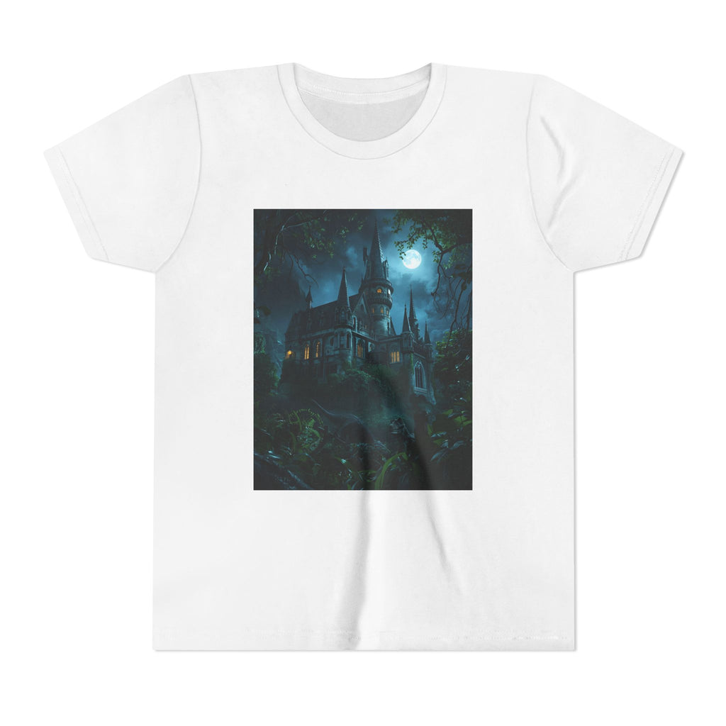 Mystical Night Scene Youth Short Sleeve Tee