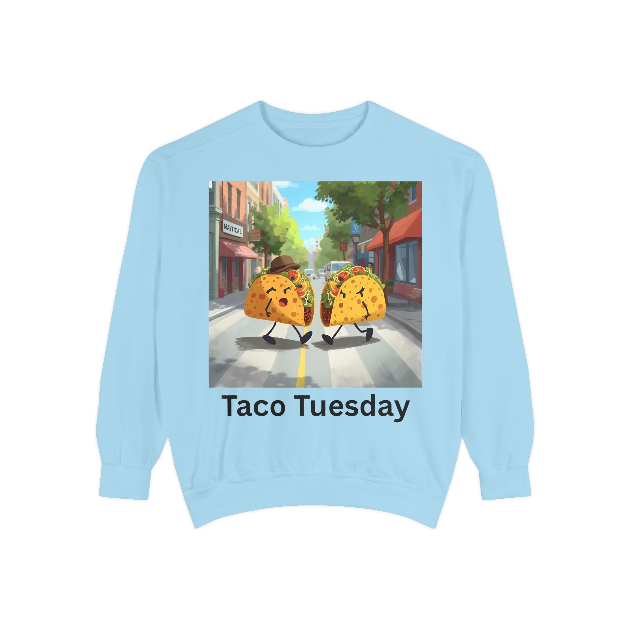 Taco Tuesday Unisex Garment-Dyed Sweatshirt
