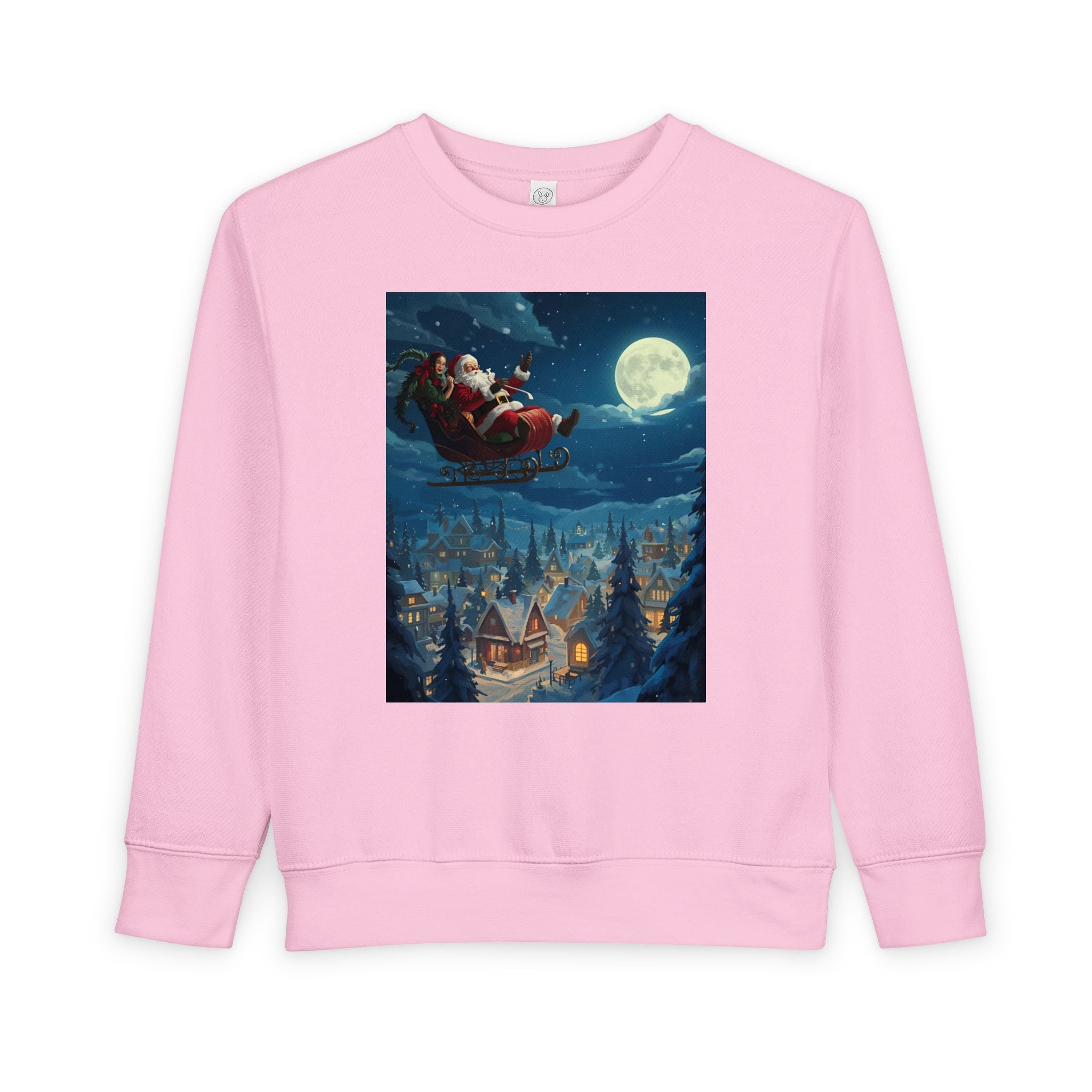 Santa Christmas Toddler Sweatshirt