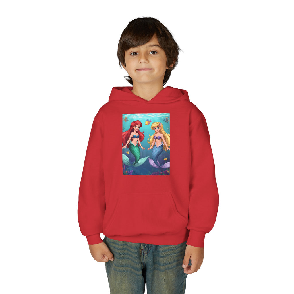 Mermaid Youth Heavy Blend Hooded Sweatshirt