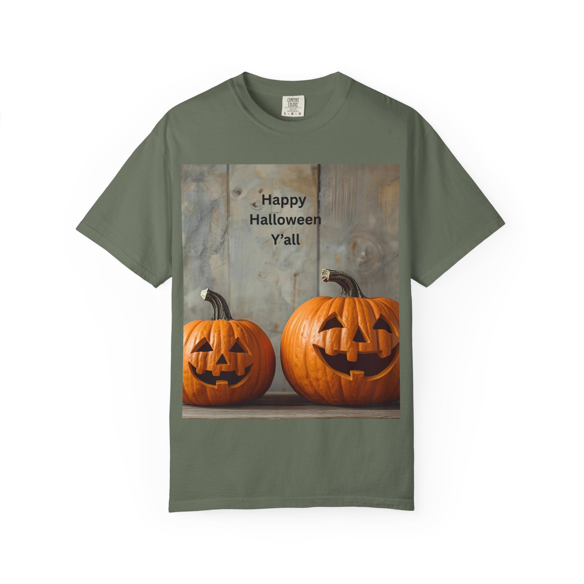 Happy Halloween Y'all T-Shirt | Cozy Fall Tee, Pumpkin Shirt, Unisex Halloween Apparel, October Gift, Casual Wear