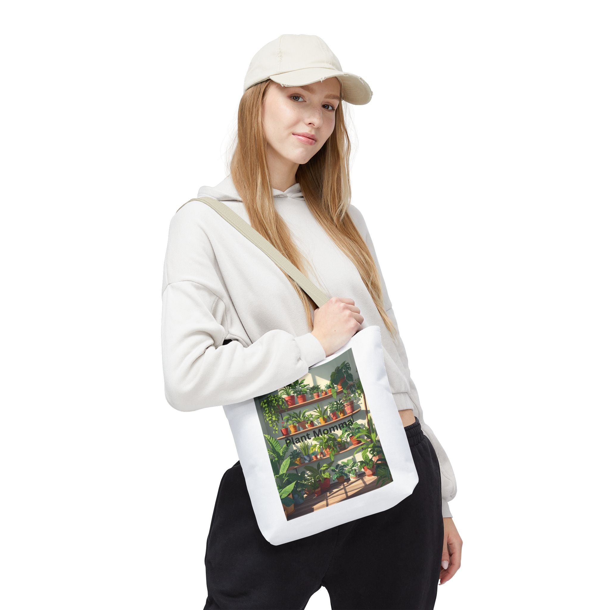 Plant Momma Tote Bag - Perfect for Plant Lovers, Gardening, Shopping, Earth Day, Mother’s Day, Eco-Friendly Gift