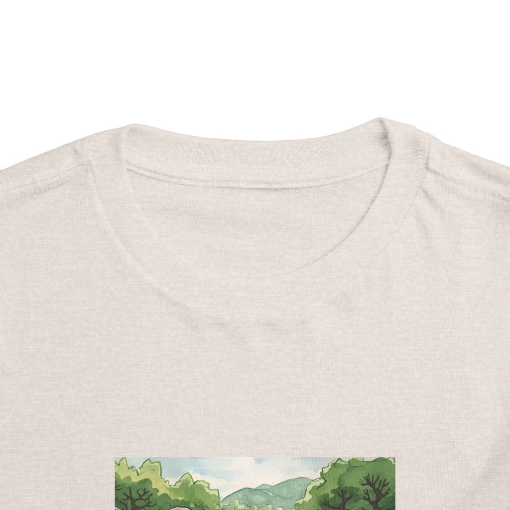 Hippo Cute Toddler Short Sleeve Tee