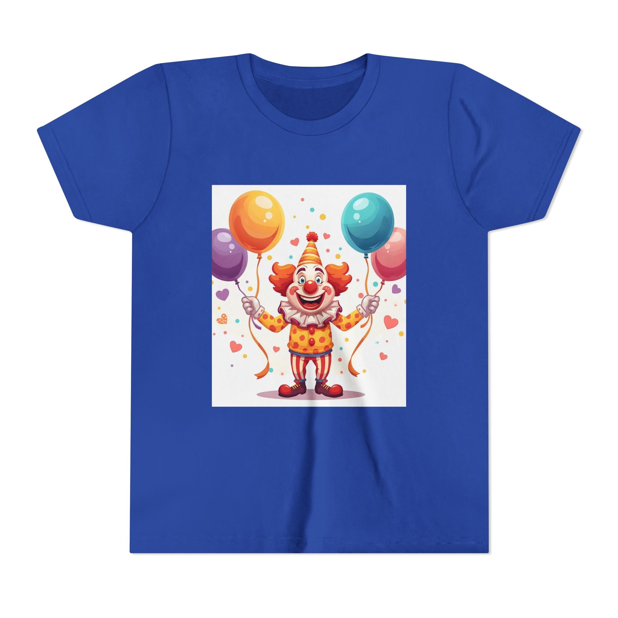 Funny Clown Youth Short Sleeve Tee