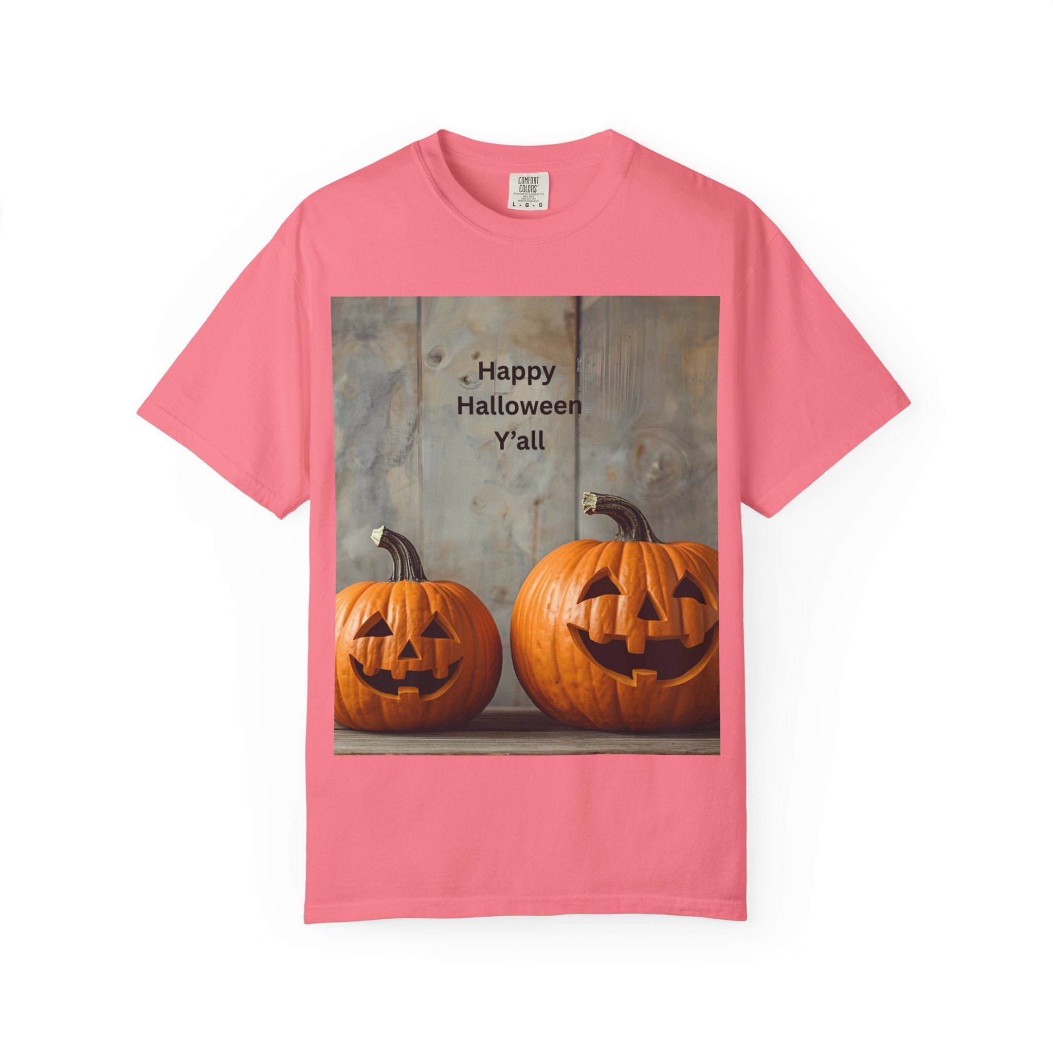 Happy Halloween Unisex T-Shirt, Spooky Fall Tee, Pumpkin Graphic Shirt, Halloween Costume Top, Fall Celebration Wear