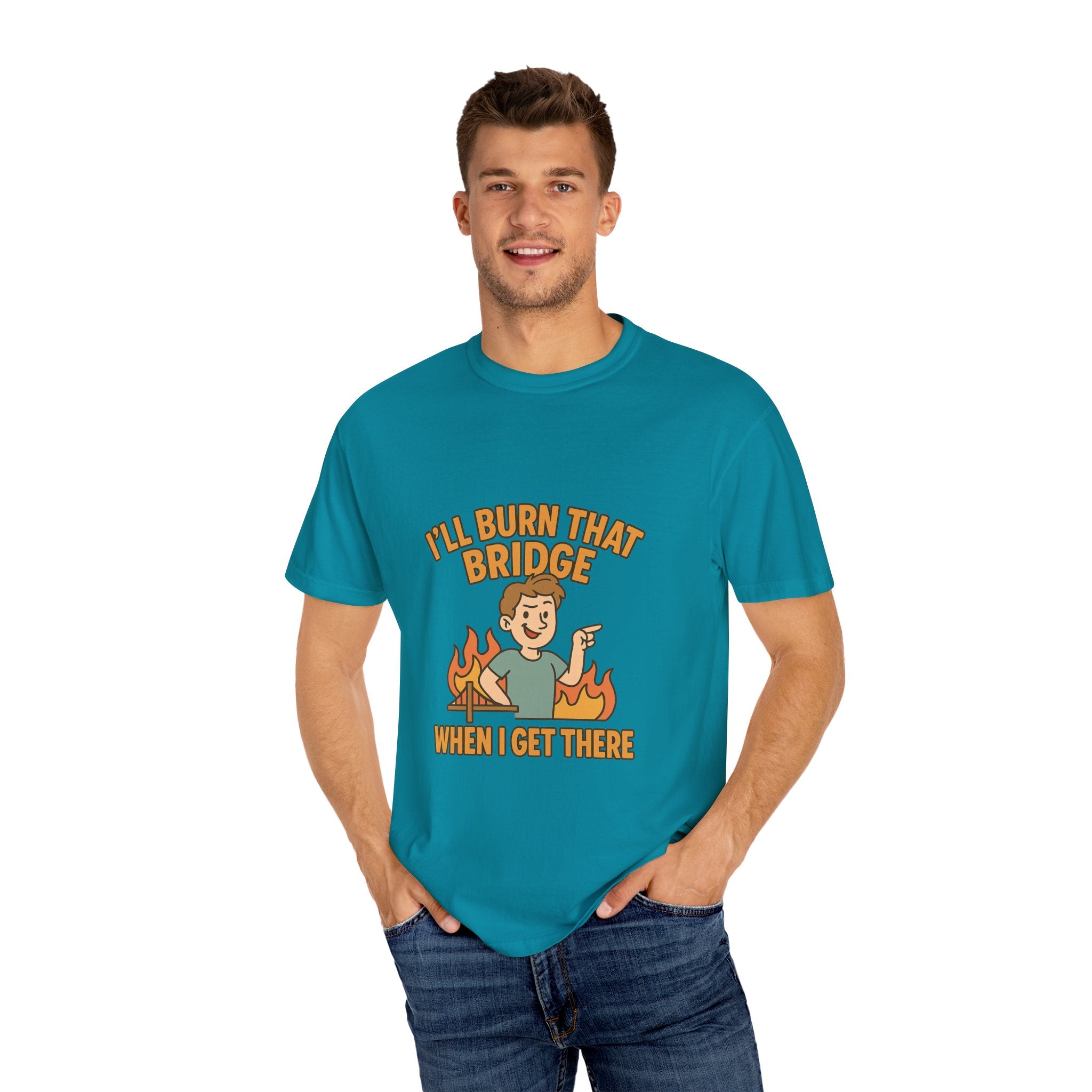 Burn That Bridge Unisex T-Shirt