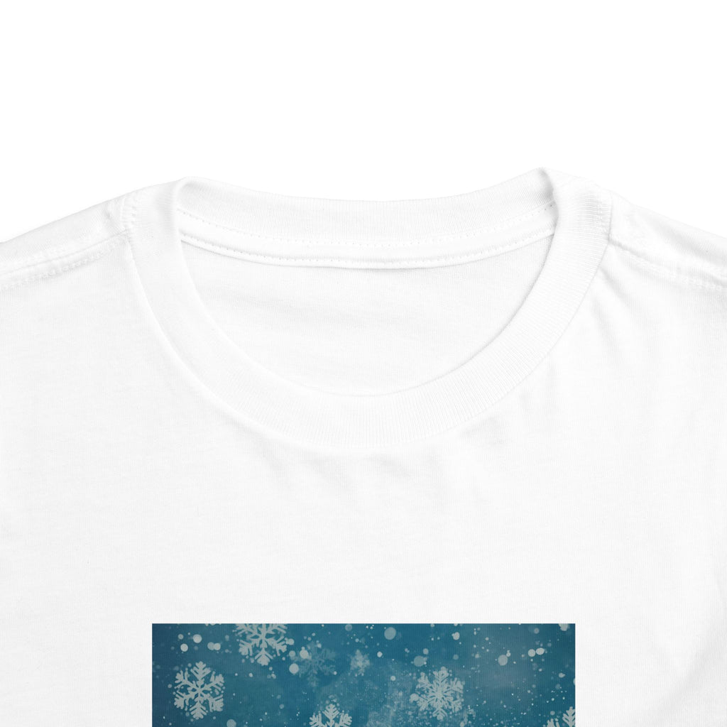 Cute Cat Festive Christmas Toddler Short Sleeve Tee