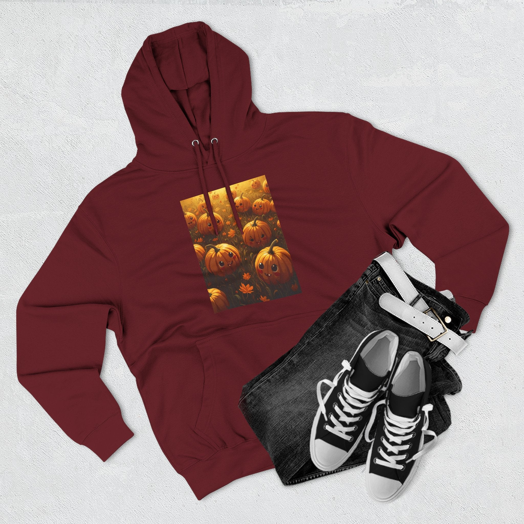 Cozy Pumpkin Hoodie, Fall Apparel, Halloween Gift, Pumpkin Patch Sweater, Autumn Clothing, Seasonal Style