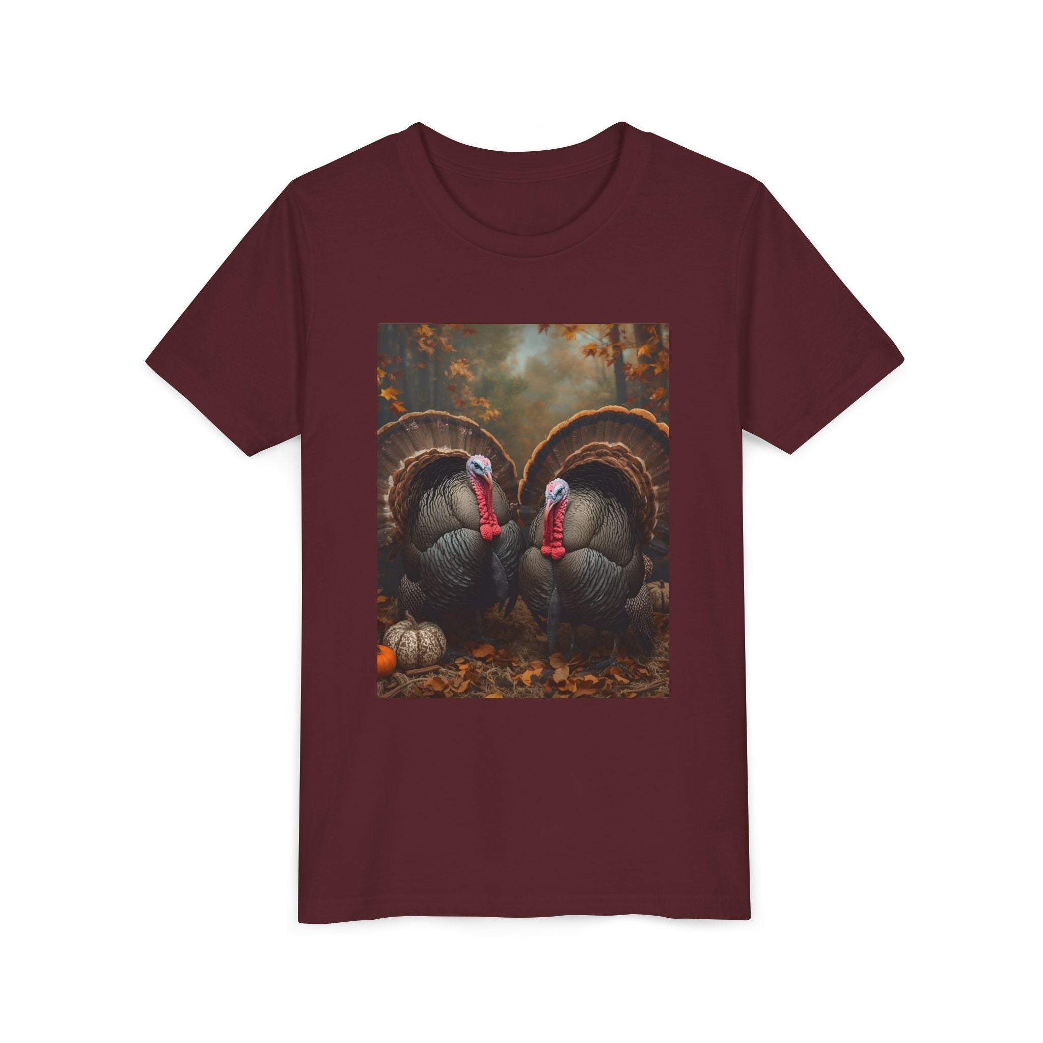 Thanksgiving Turkey Youth Short Sleeve Tee