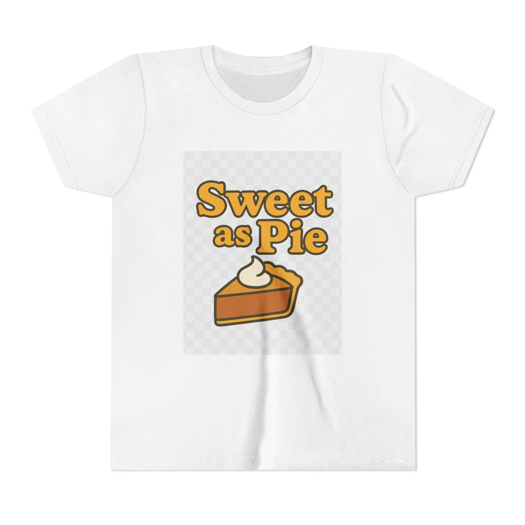 Sweet as Pie Youth Tee - Cute Dessert Graphic T-Shirt for Kids