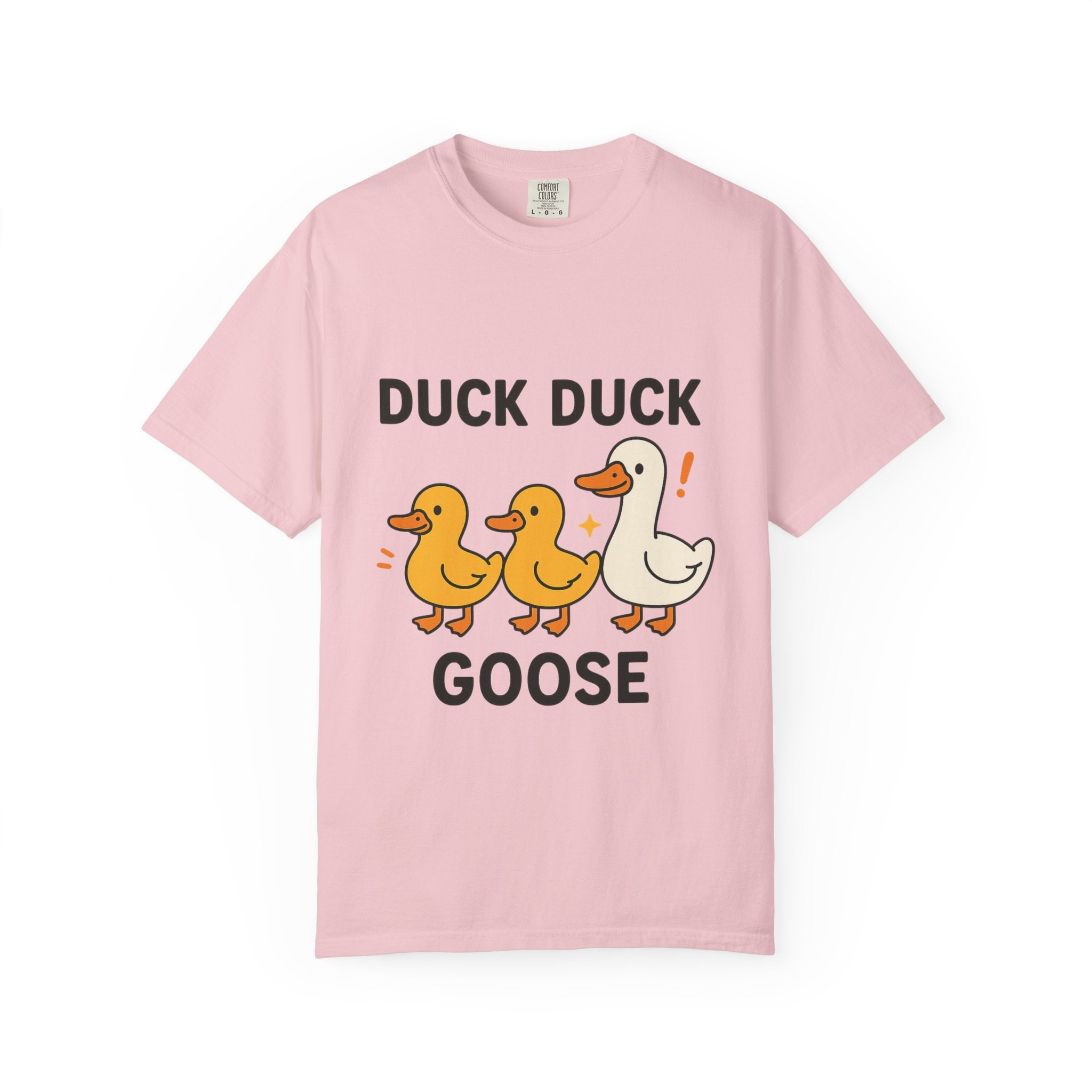 Duck Duck Goose Unisex T-Shirt, Funny Animal Shirt, Cute Gift for Kids, Family Game Night Tee, Everyday Casual Wear, Playful Graphic Top