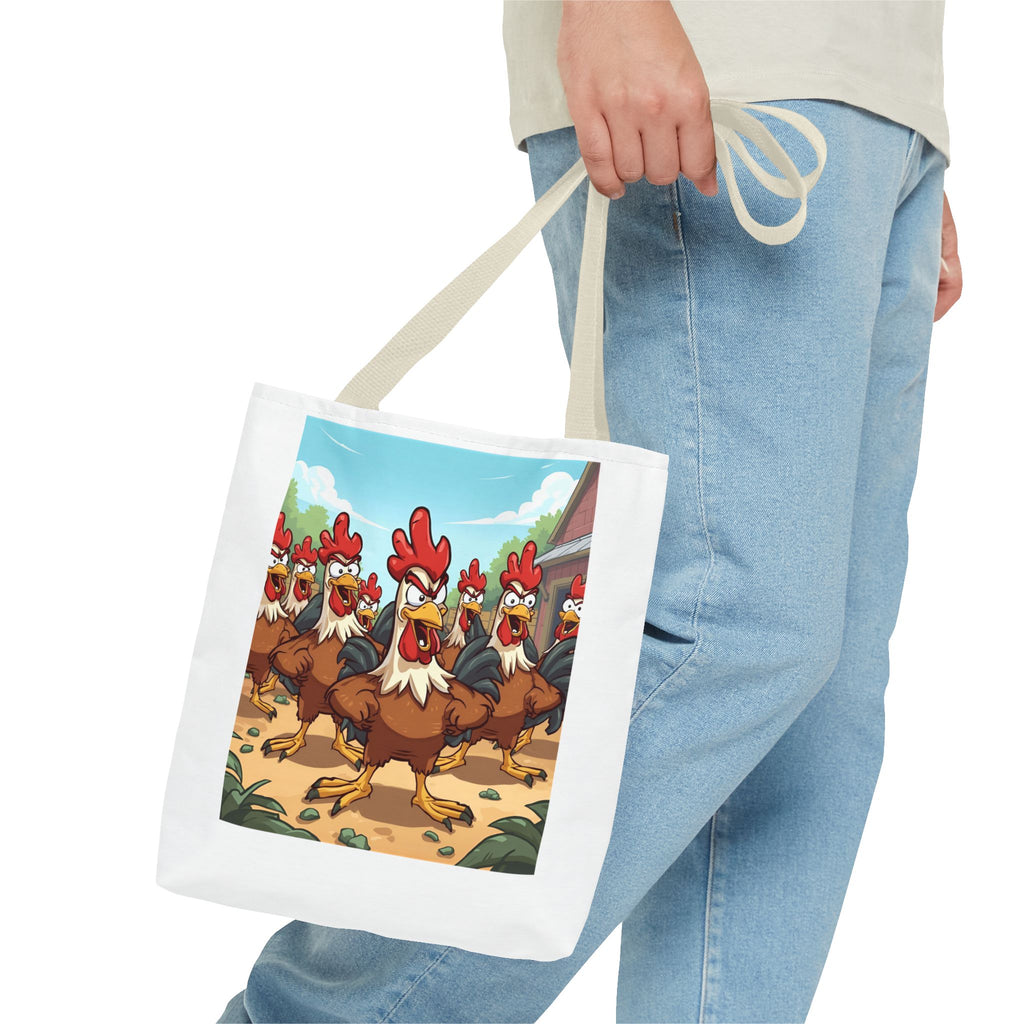 Chicken Funny Tote Bag (AOP)