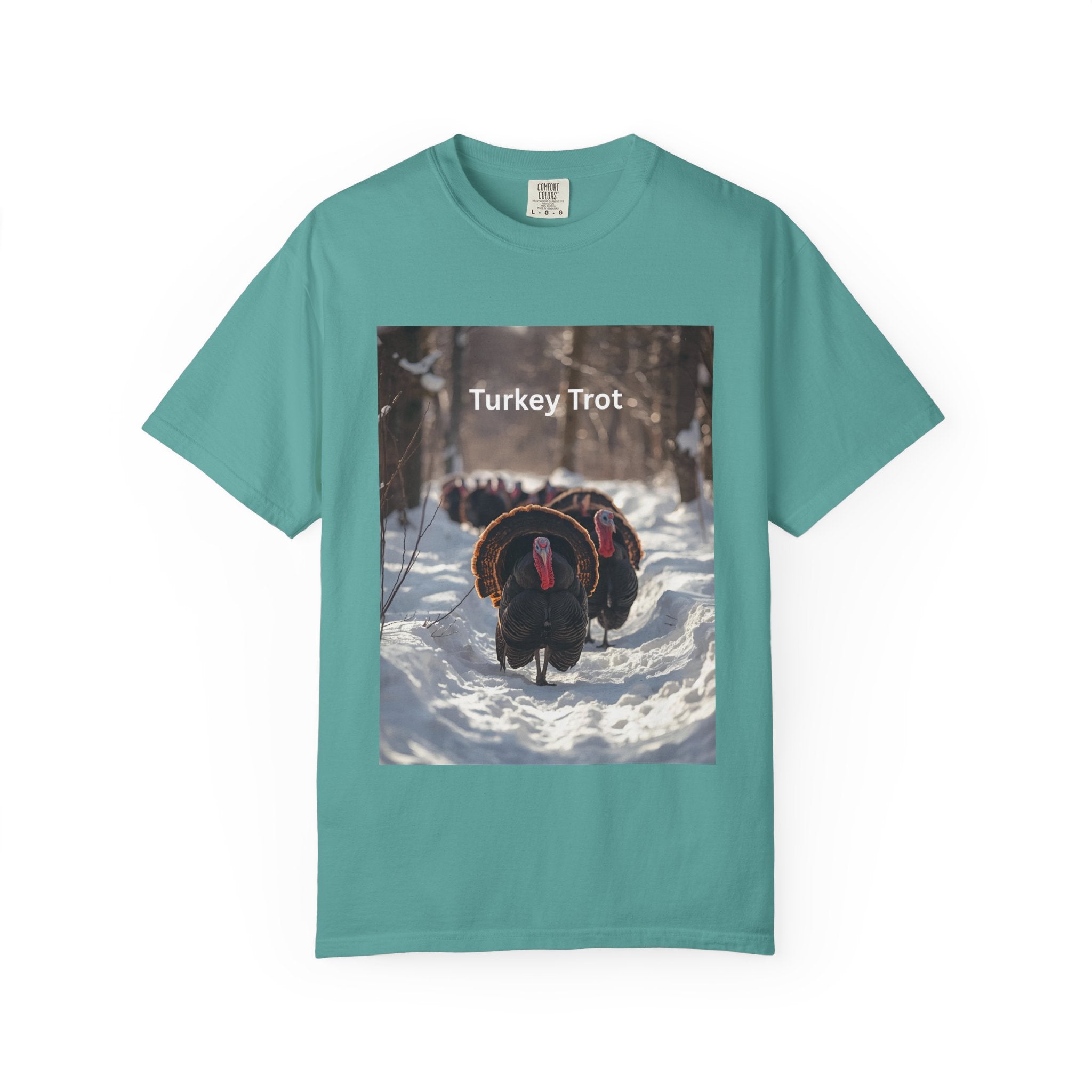 Turkey Trot Unisex T-Shirt, Thanksgiving Shirt, Holiday Apparel, Cozy Fall T-Shirt, Turkey Day Outfit, Casual Wear