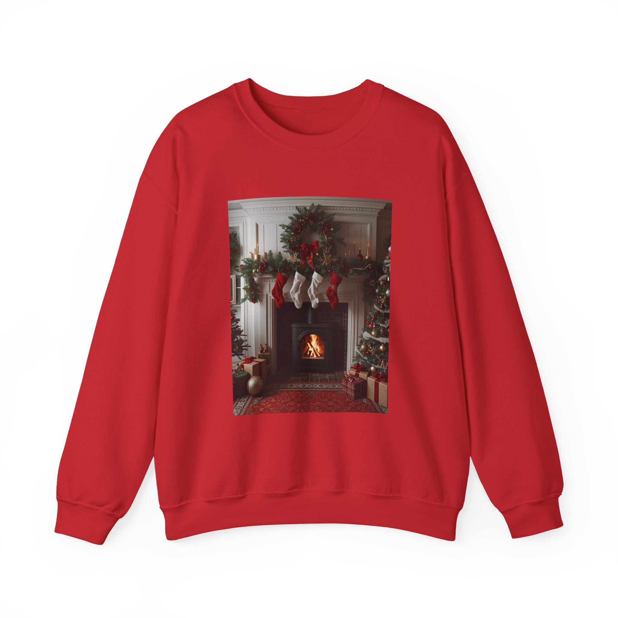 Cozy Christmas Sweatshirt, Holiday Comfort Wear, Unisex Pullover, Winter Fashion, Merry & Bright Gift, Festive Sweater