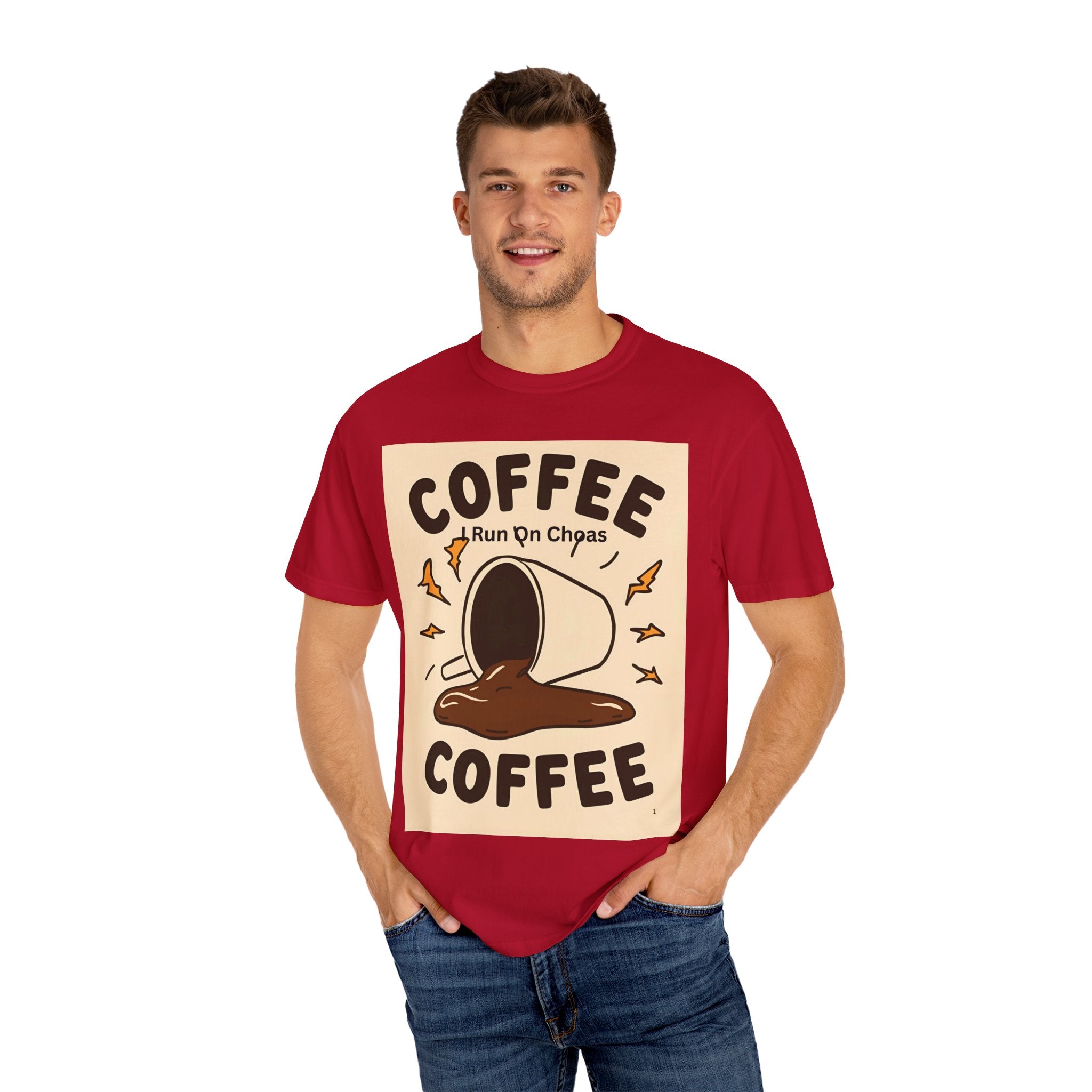 Coffee Coffee Unisex Garment-Dyed T-shirt