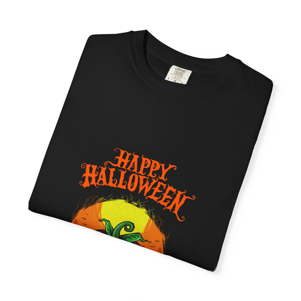 Scary Halloween Pumpkin Unisex T-Shirt, Spooky Shirt for Fall, Halloween Costume Tee, Cute Autumn Top, Trick or Treat Shirt