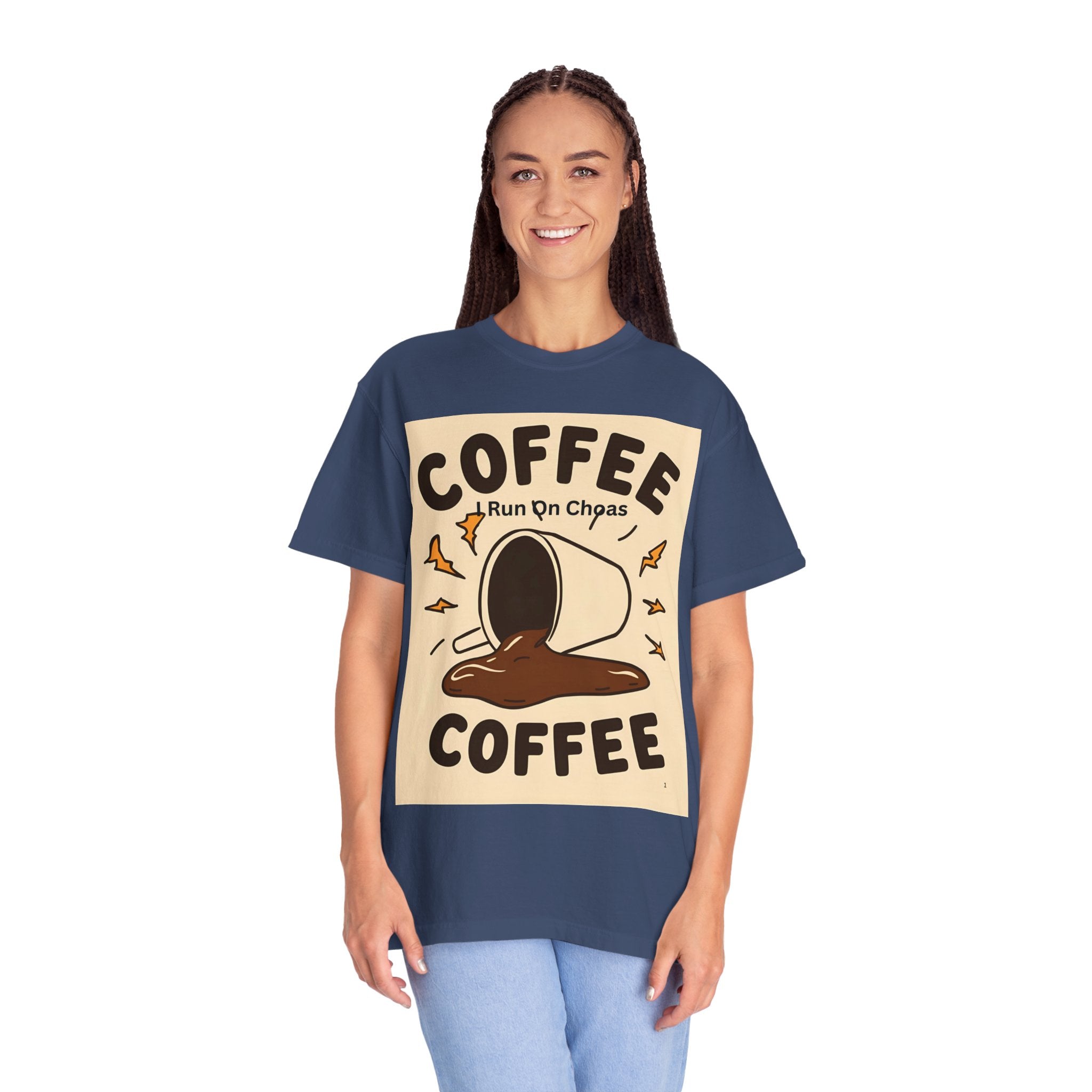 Coffee Coffee Unisex Garment-Dyed T-shirt