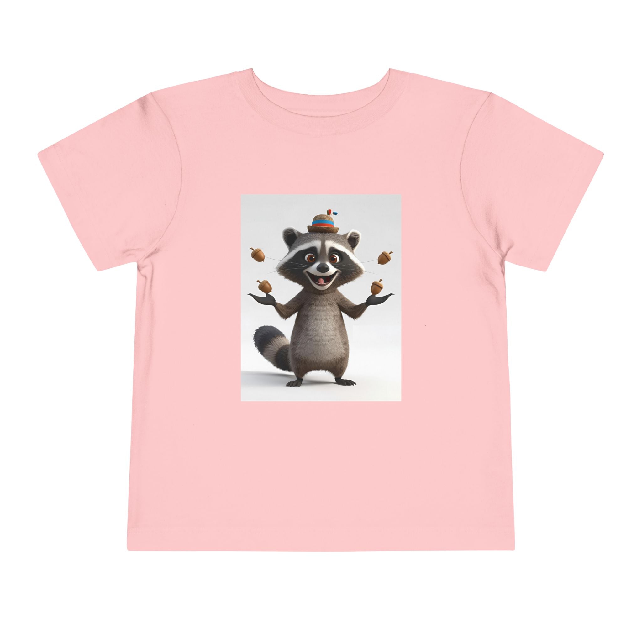 Raccoon Toddler Short Sleeve Tee