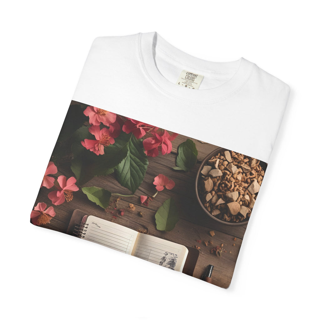 Chic Garden T-Shirt for Nature Lovers, Casual Wear, Eco-Friendly Apparel, Gift for Friends, Stylish Summer Shirt