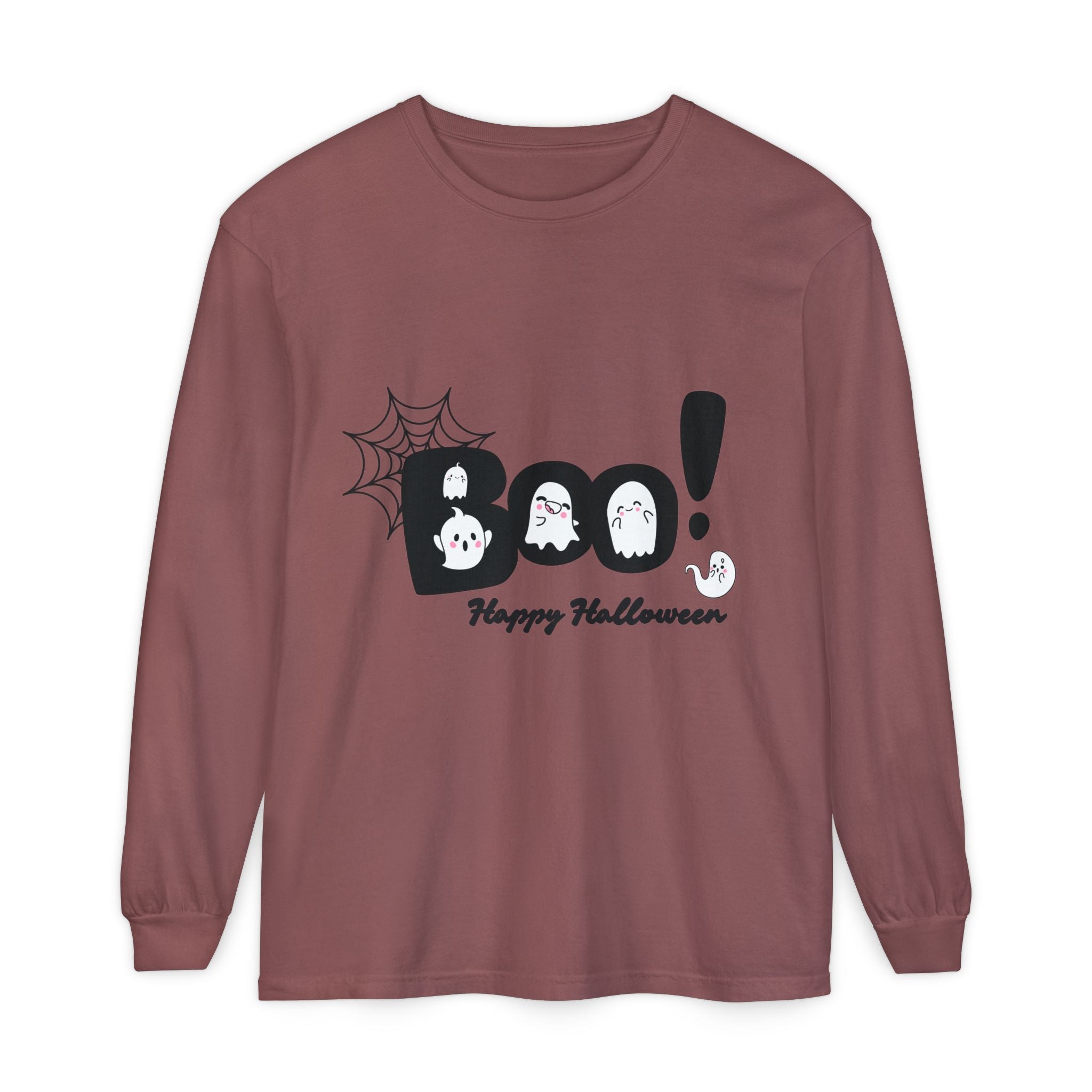 Halloween Boo Long Sleeve T-Shirt, Unisex Spooky Tee, Perfect for Fall Celebrations, Ghost Graphic Shirt, October Style Apparel, Casual [...]