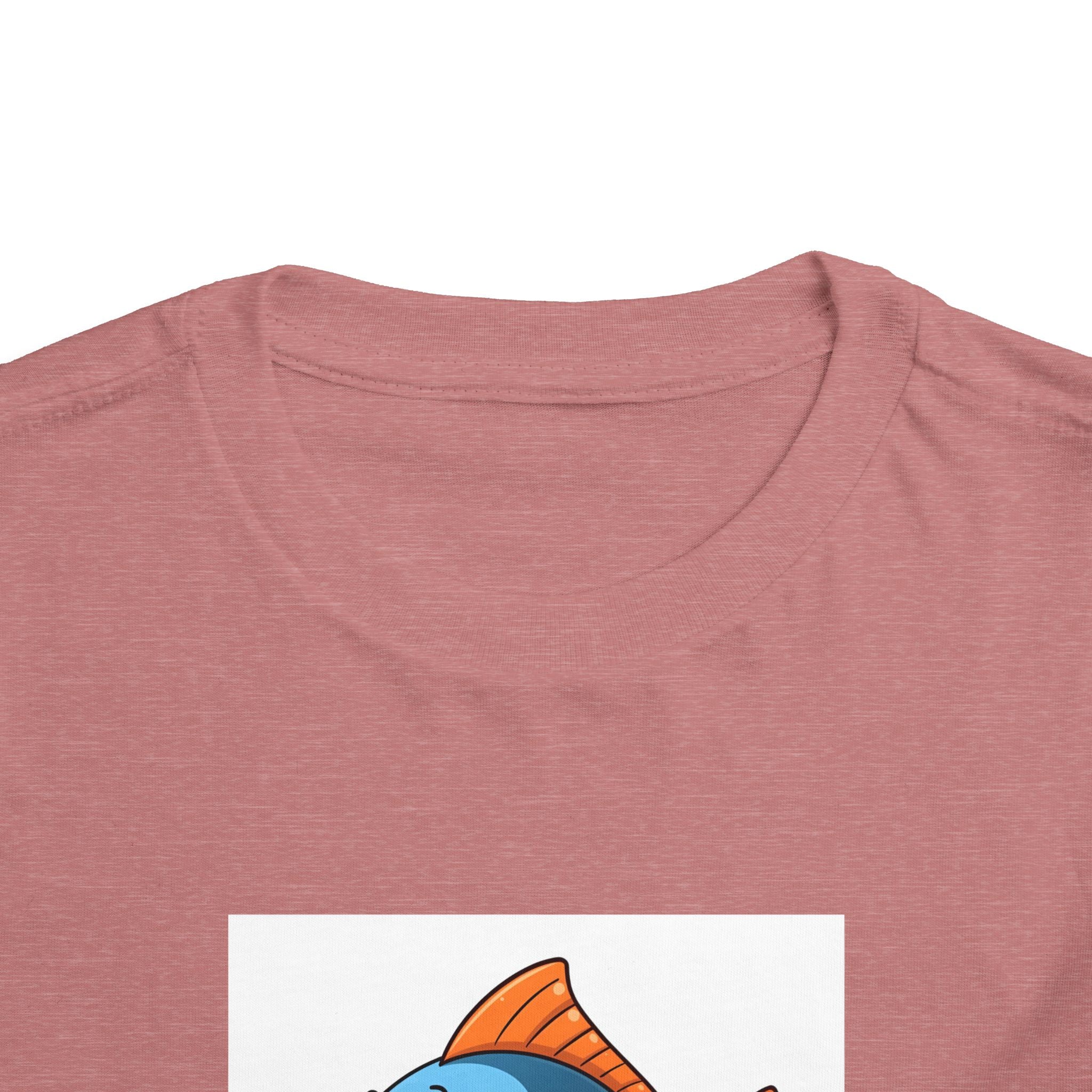Here Fishy Fishy Fishy Toddler Short Sleeve Tee