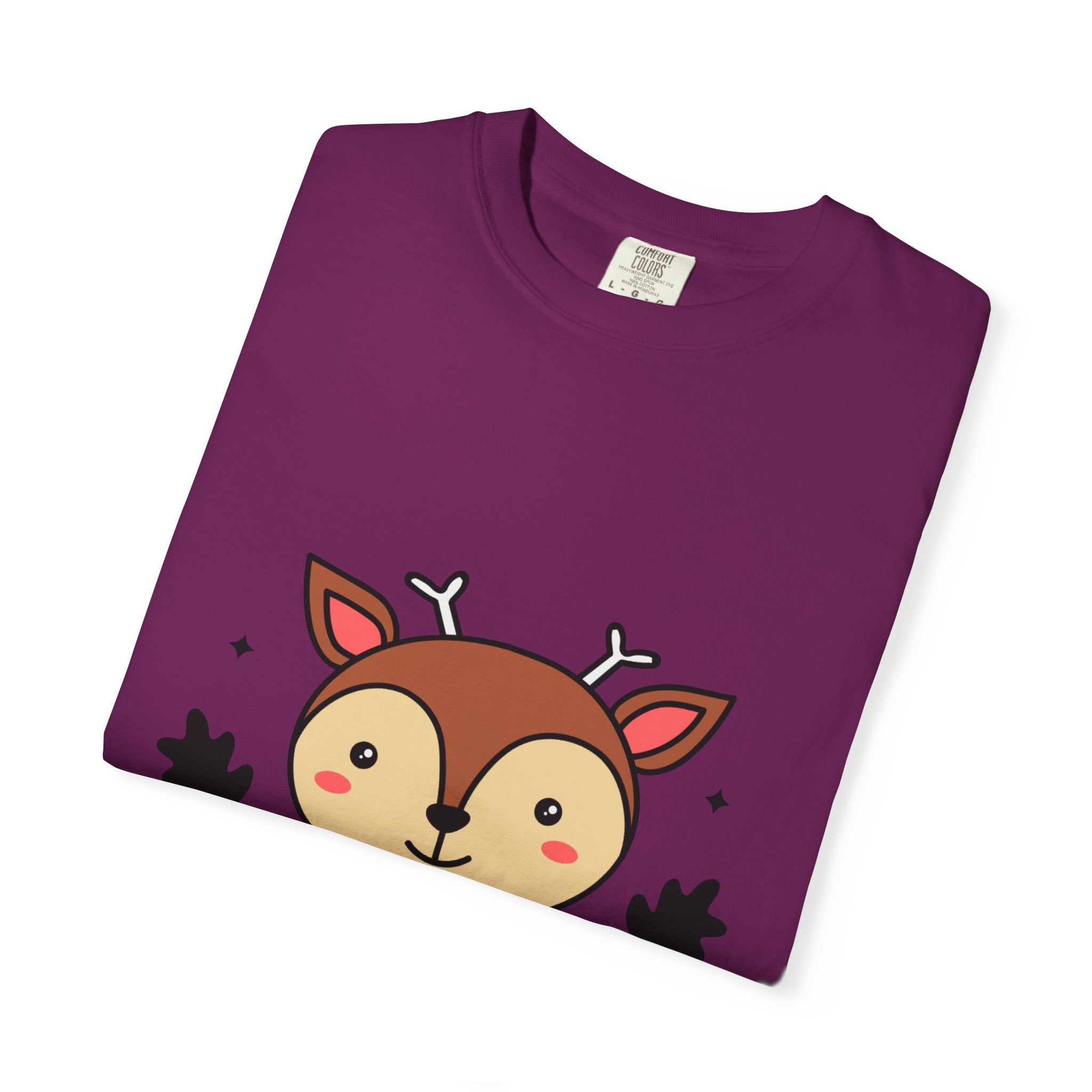 Cute Animal Graphic T-Shirt, Oh Deer Tee, Gift for Animal Lovers, Funny Shirt for Family, Casual Wear, Unisex Fashion