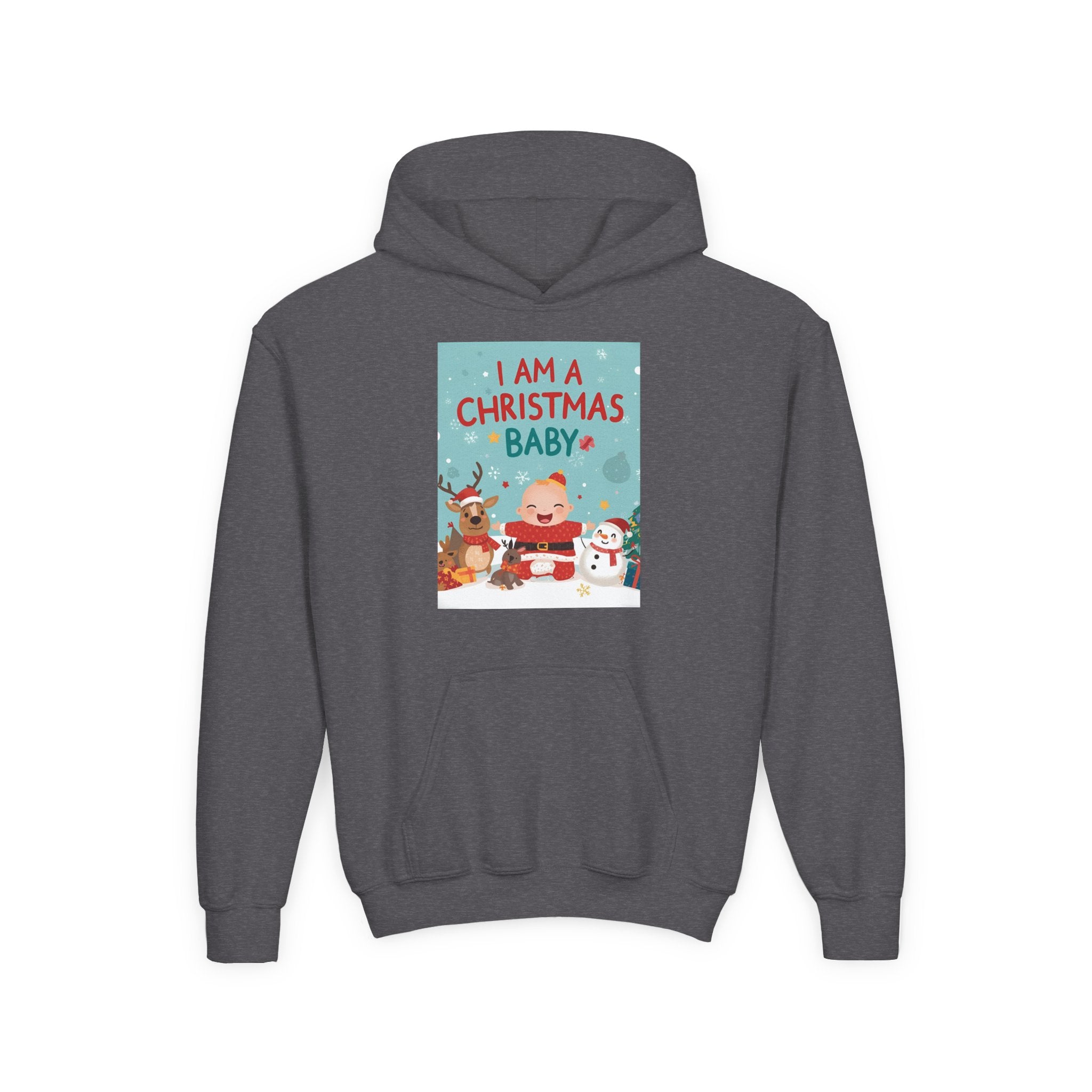 Christmas Youth Heavy Blend Hooded Sweatshirt