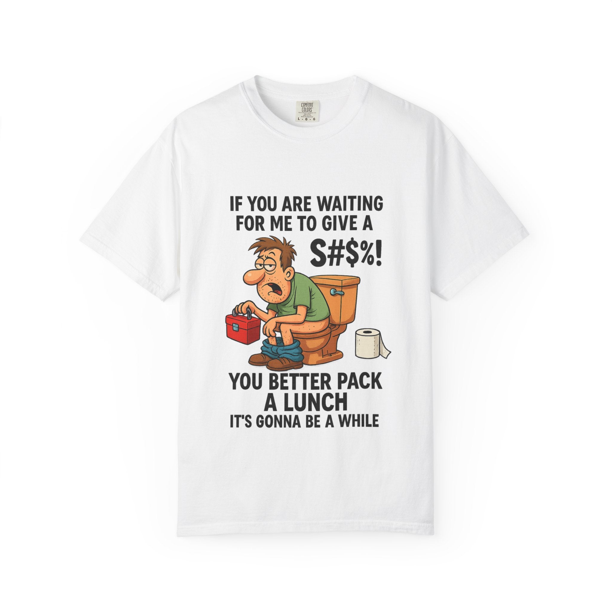 If You Are Waiting For Me To Give A Shit Funny/ Sarcastic Humorous Unisex T-Shirt with Funny Quote, Gift for Men and Women, Casual Wear, Birthday Gift, Party Shirt, Humor Tee