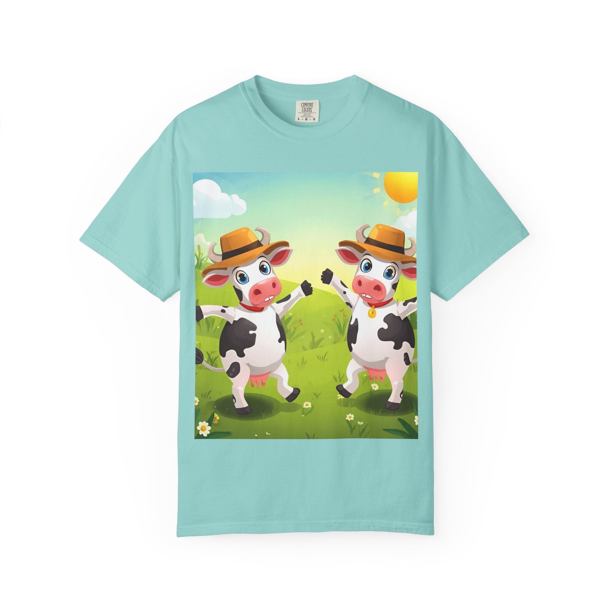 Cute Cow Fun Farm Playful Cow Graphic T-Shirt, Fun Tee for Kids, Animal Lovers, Farm Life, Casual Wear, Summer Vibes, Birthday Gift