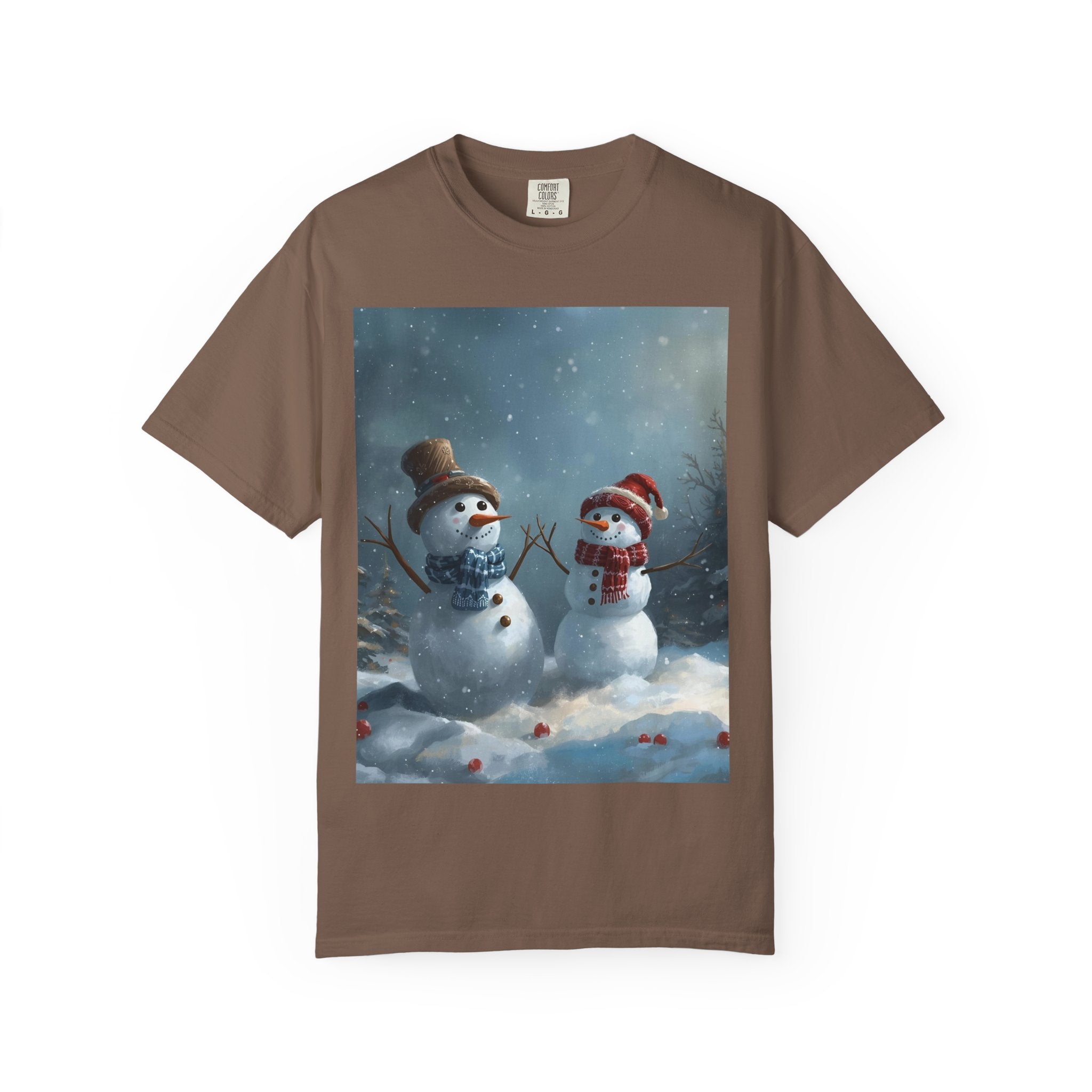 Christmas Winter Wonderland Snowman T-Shirt | Cozy Holiday Tee, Christmas Gift, Unisex Apparel, Seasonal Fashion, Winter Vibes