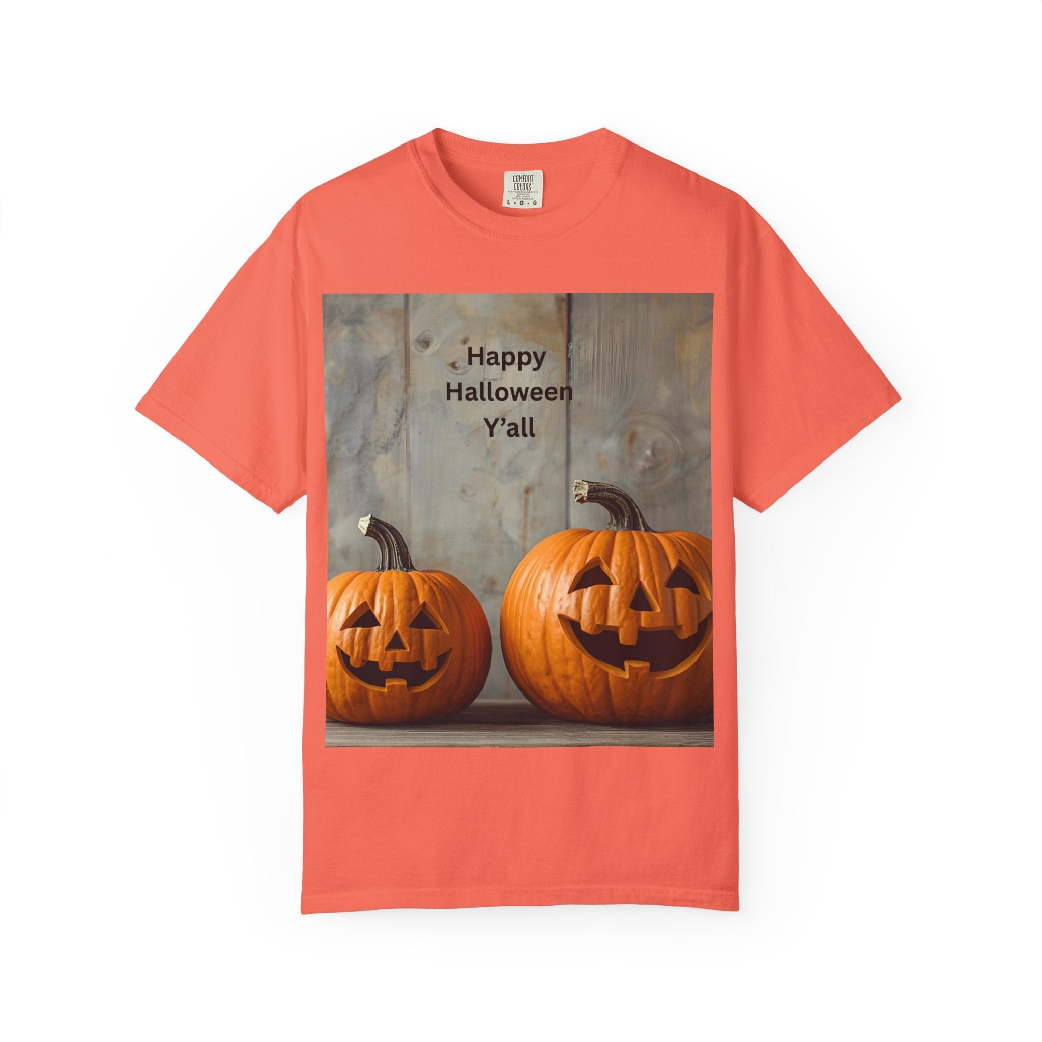 Happy Halloween Y'all T-Shirt | Cozy Fall Tee, Pumpkin Shirt, Unisex Halloween Apparel, October Gift, Casual Wear