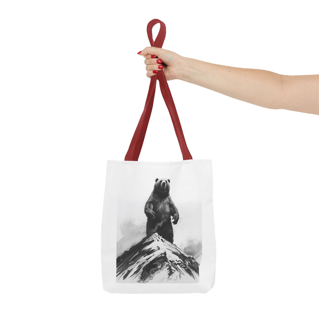 Bear Mountain Snow Tote Bag (AOP)
