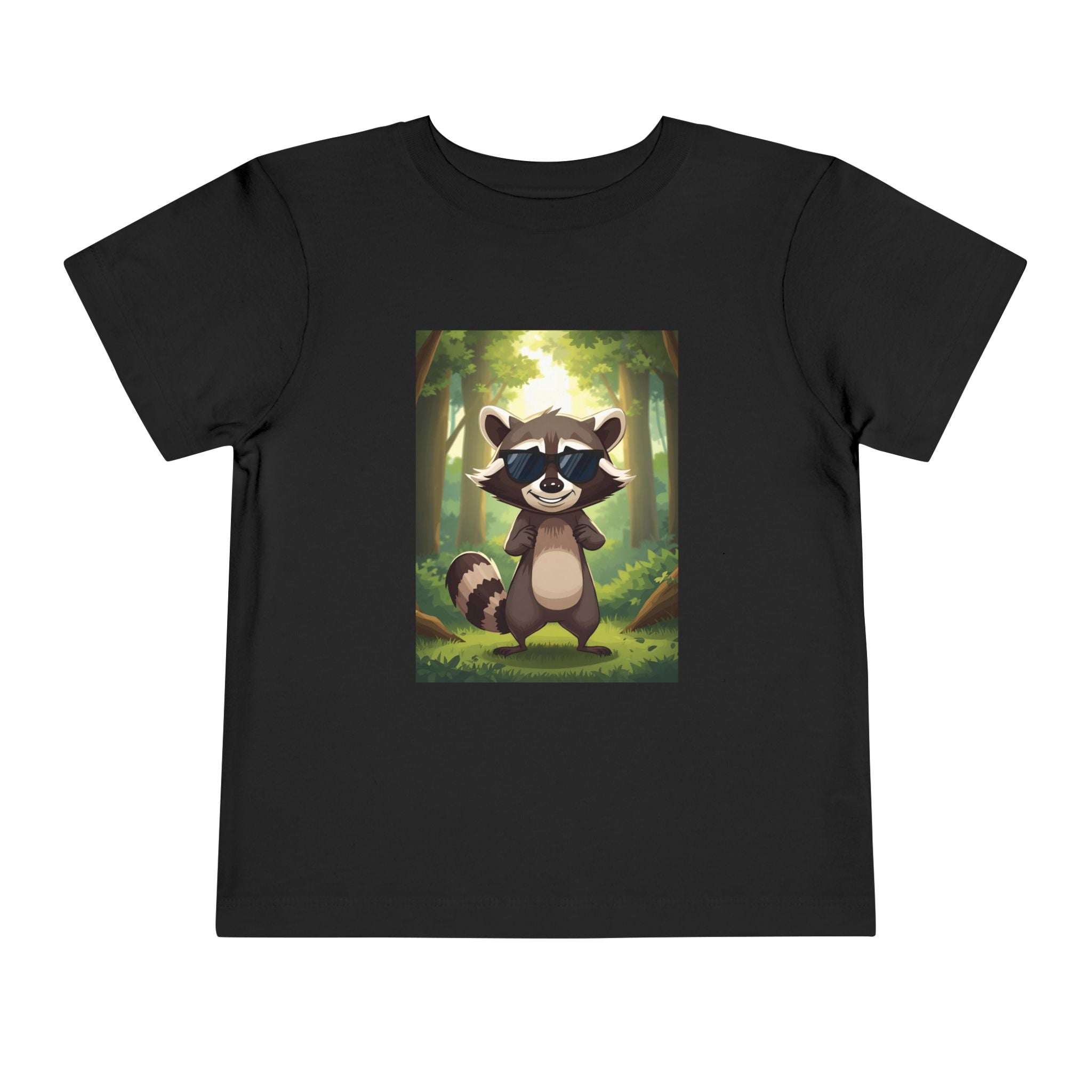 Raccoon Toddler Short Sleeve Tee