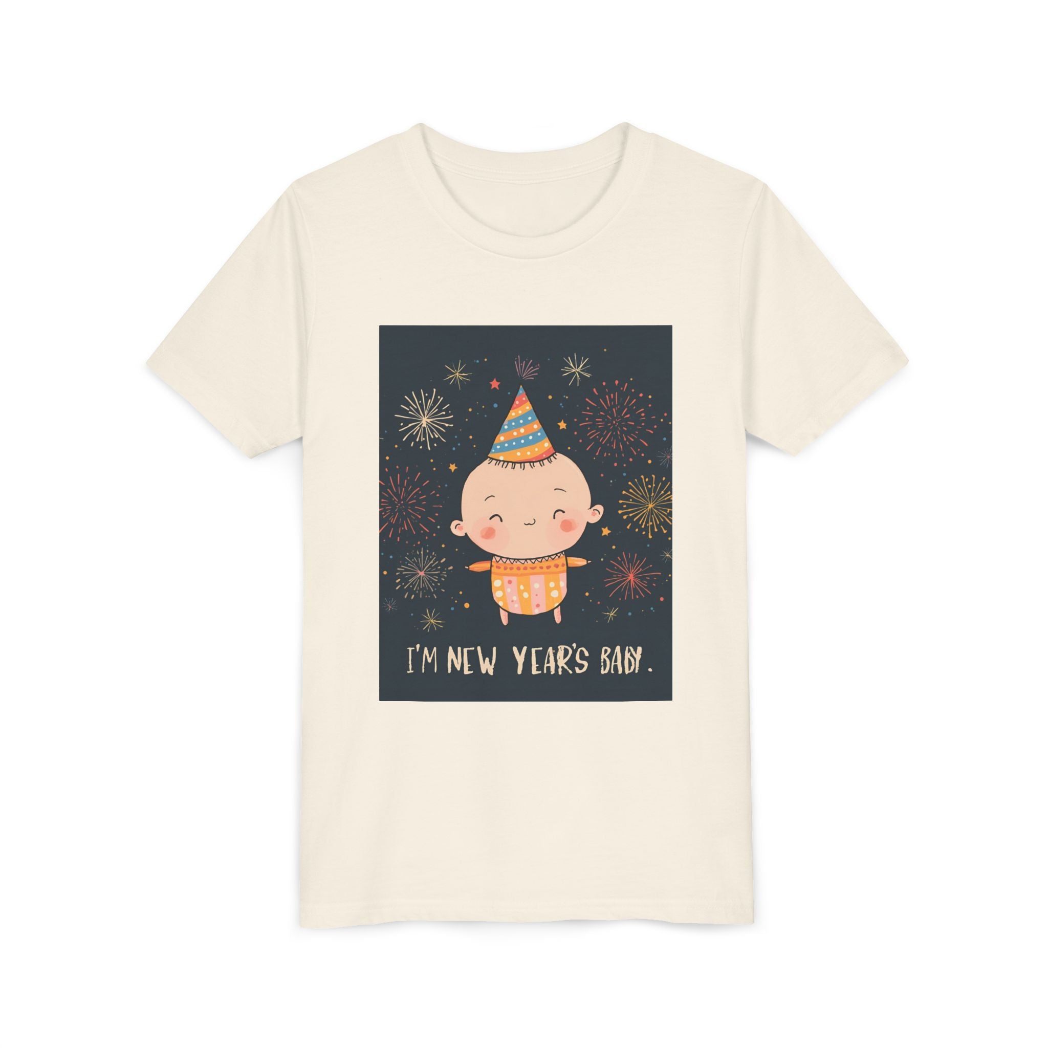 I Am A New Years Baby Youth Short Sleeve Tee