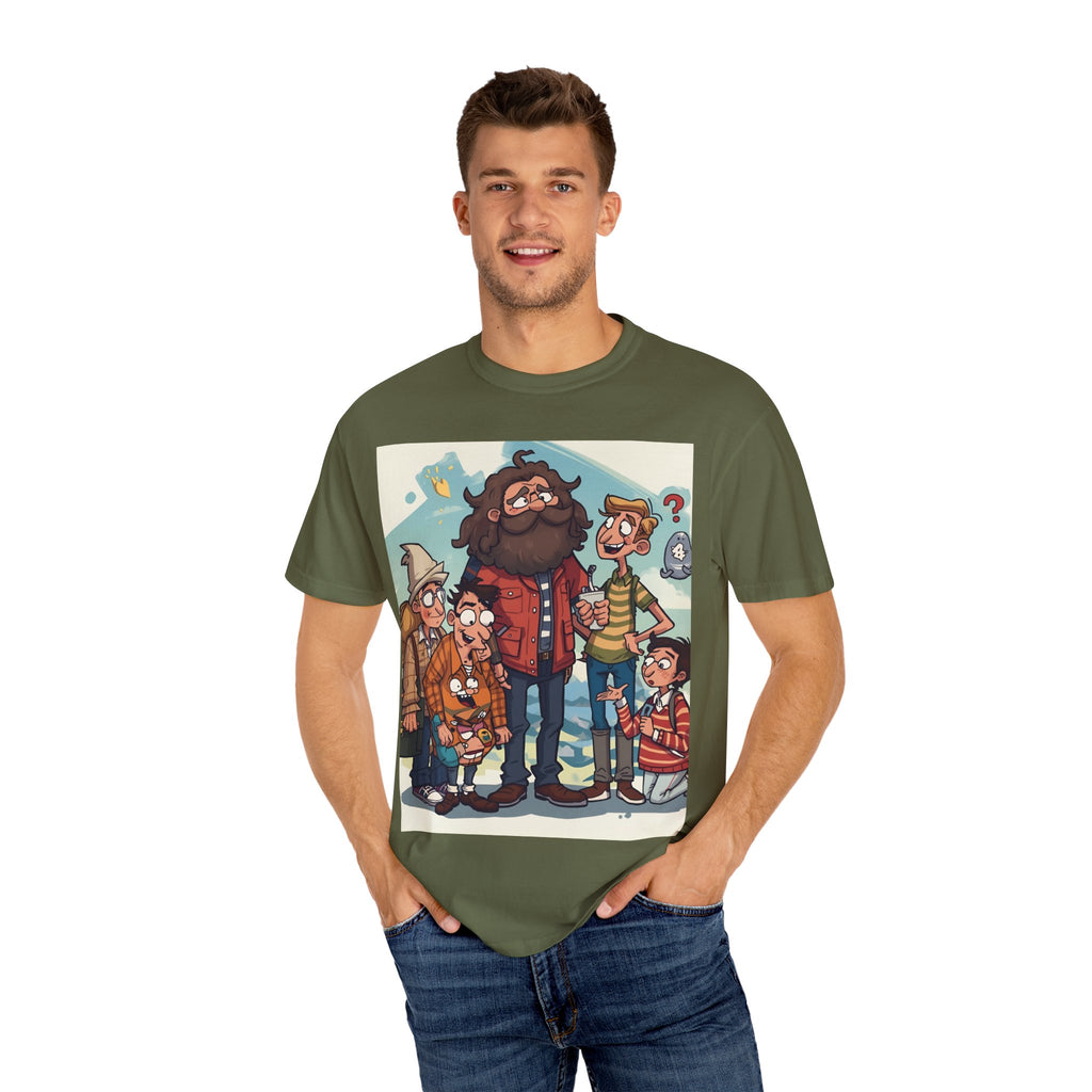 Cozy Family Fun Adventure Graphic Tee, Cool Casual T-shirt for Nature Lovers, Gift for Campers, Unisex Clothing for Fun Explorers