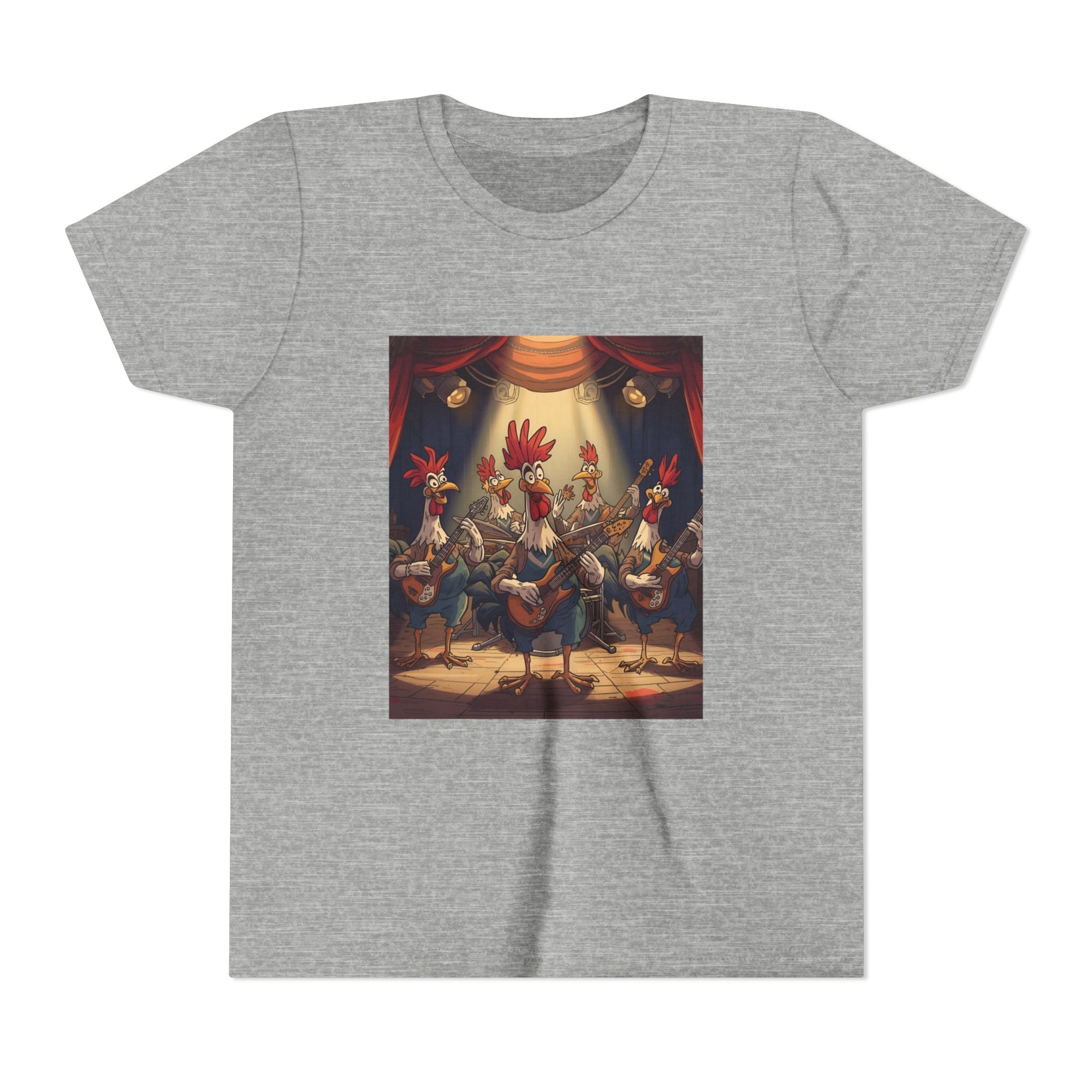 Chicken Funny Youth Short Sleeve Tee