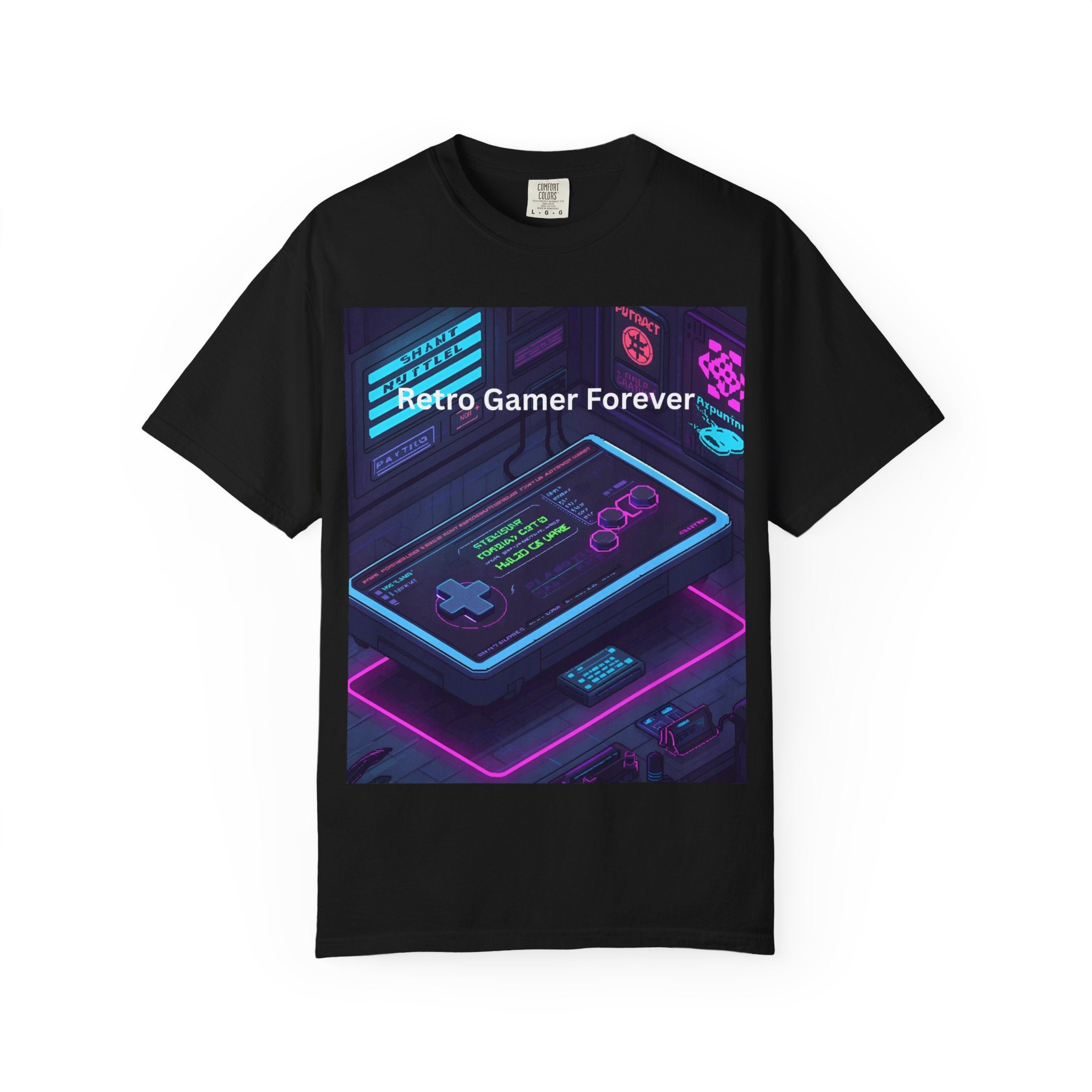 Retro Gamer T-Shirt, Unisex Gamer Graphic Tee, Vintage Game Night Shirt, Retro Gaming Apparel, Cool Gamer Gift