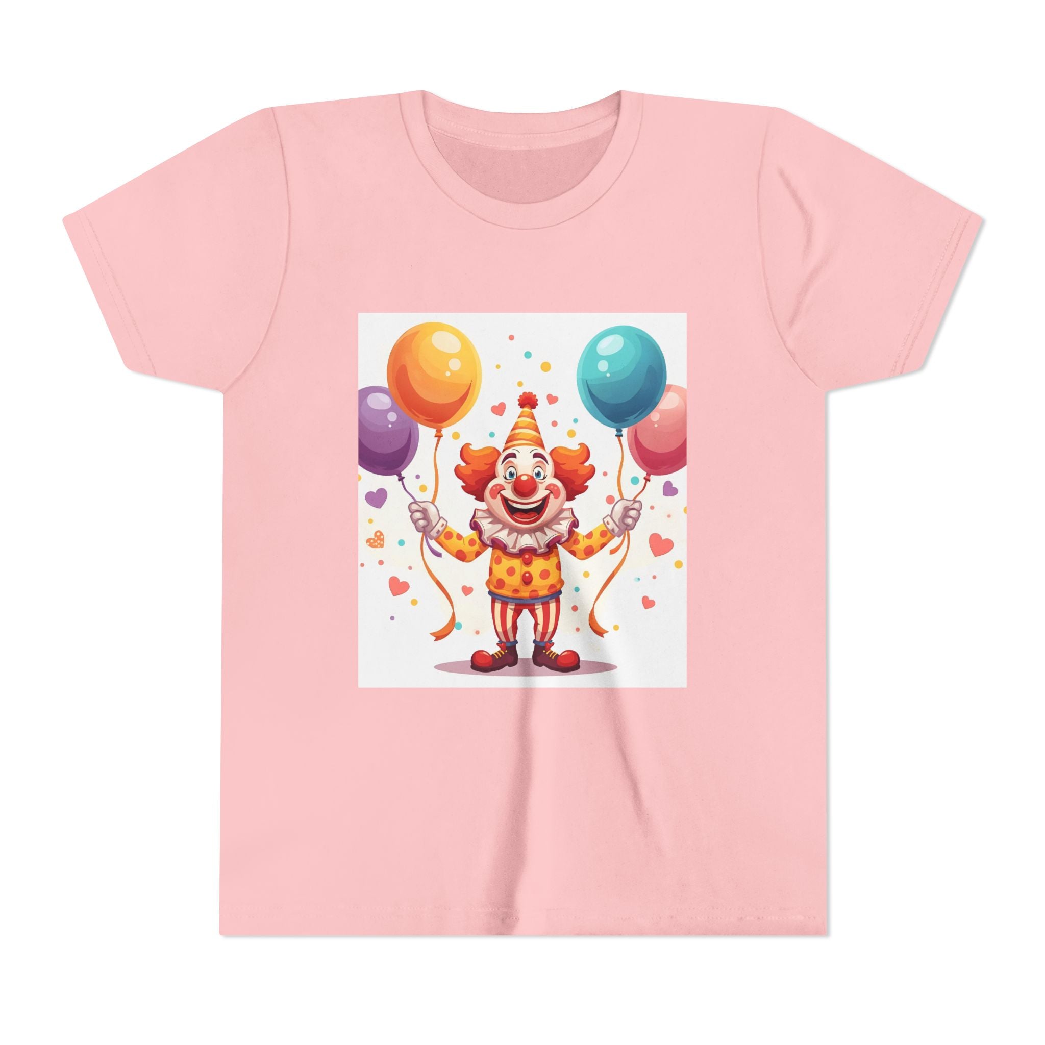 Funny Clown Youth Short Sleeve Tee