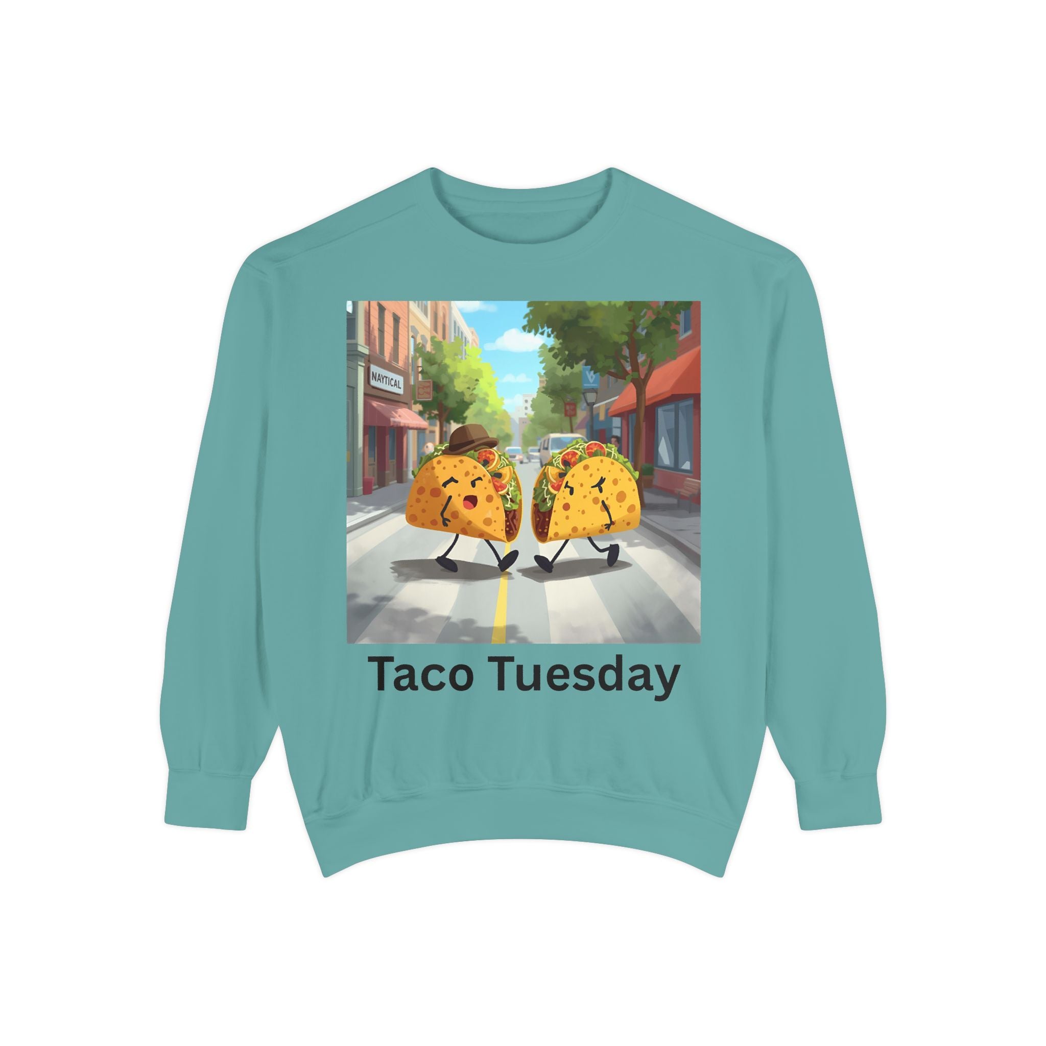 Taco Tuesday Unisex Garment-Dyed Sweatshirt